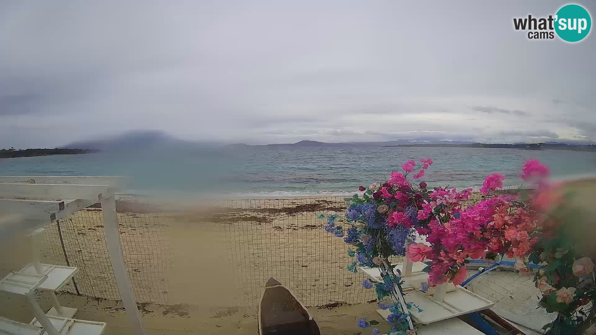 Spiaggia Bianca webcam – Golfo Aranci – Sardinia