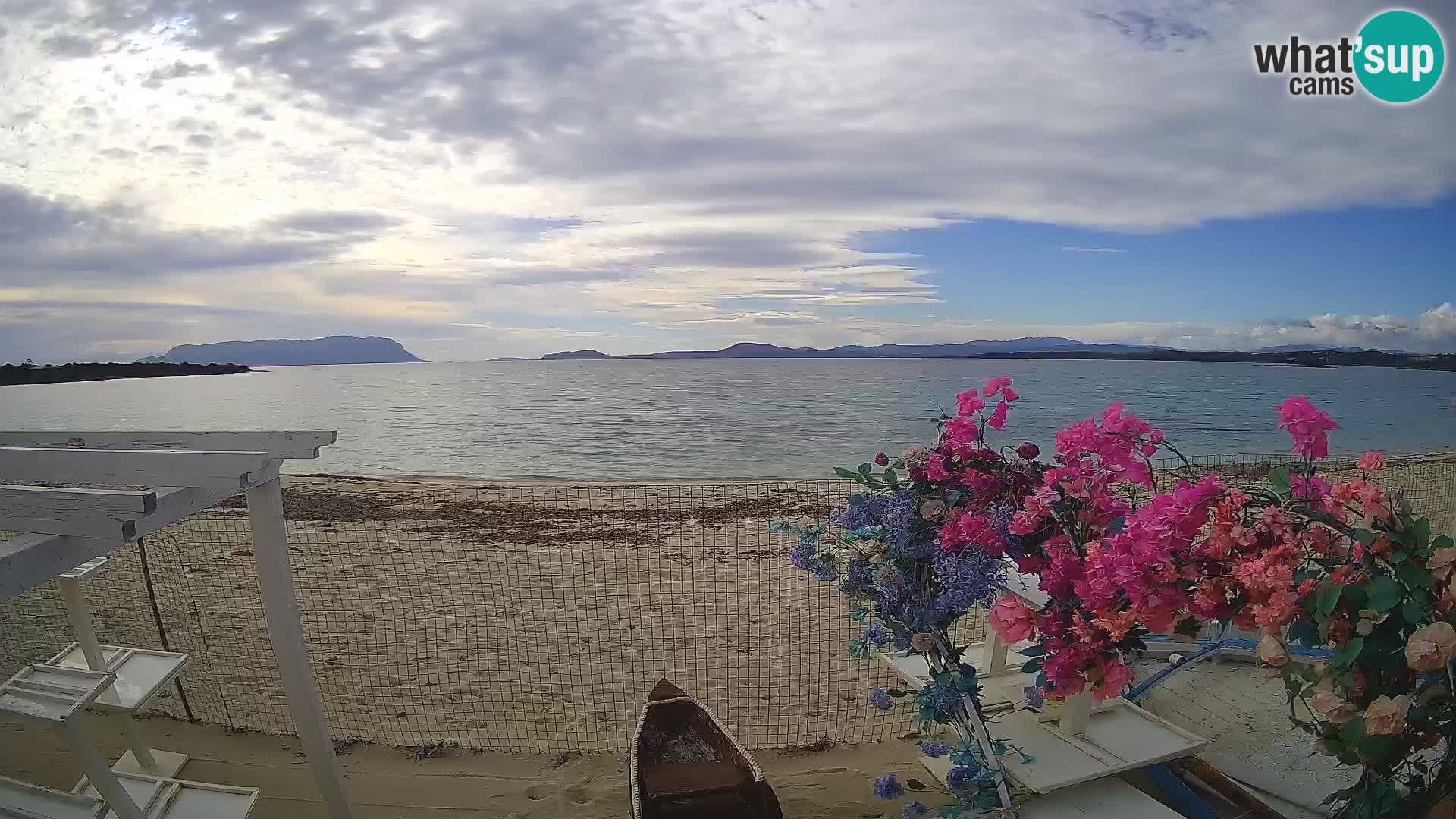 Spiaggia Bianca webcam – Golfo Aranci – Sardinia