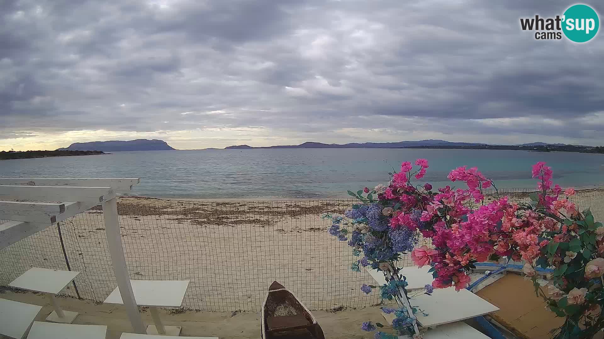 Spiaggia Bianca webcam – Golfo Aranci – Sardinia