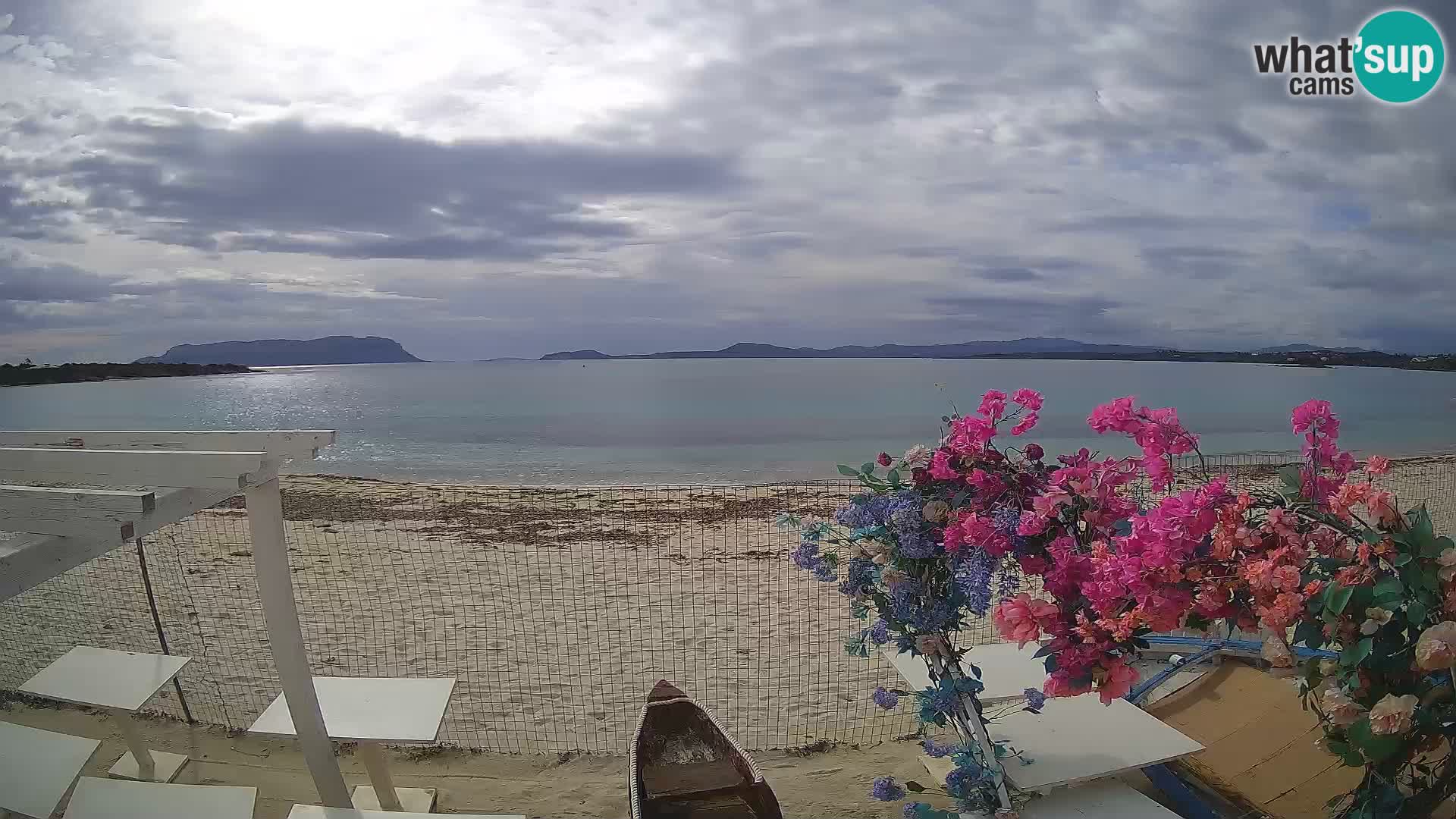 Spiaggia Bianca webcam – Golfo Aranci – Sardinia