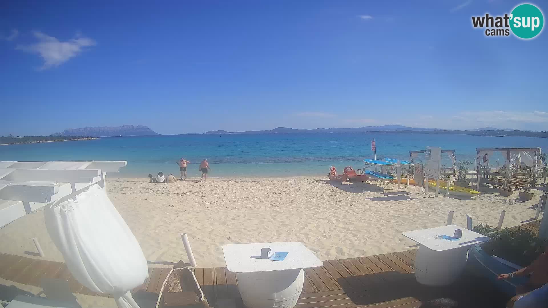 Spiaggia Bianca webcam – Golfo Aranci – Sardinia
