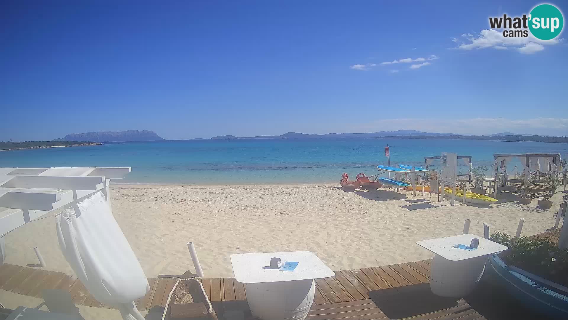 Web kamera Spiaggia Bianca – Golfo Aranci – Sardinija