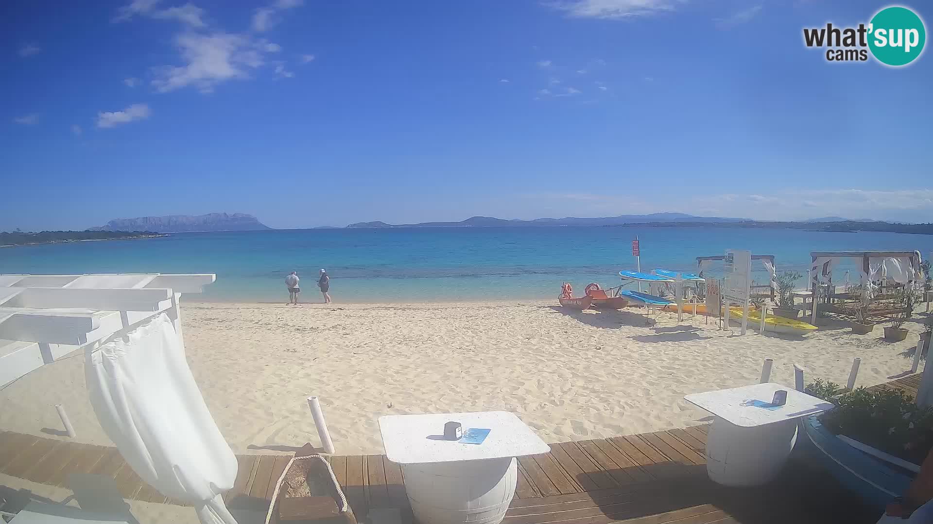 Spiaggia Bianca web cam – Golfo Aranci – Sardinien