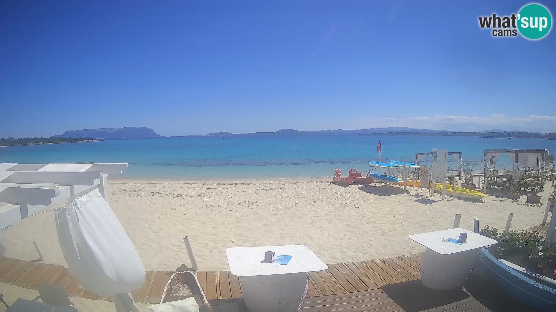Spiaggia Bianca web cam – Golfo Aranci – Sardinien