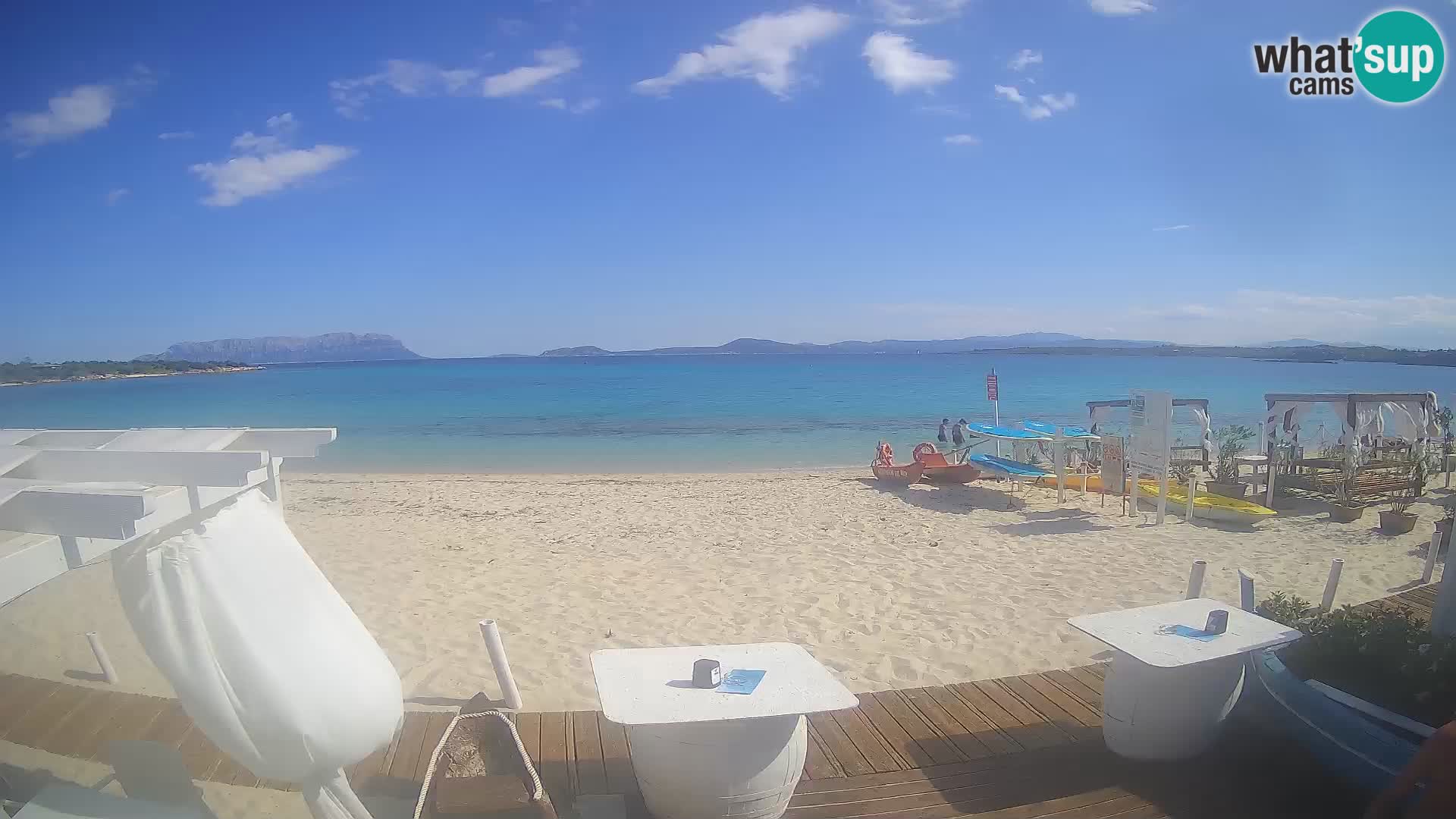 Spiaggia Bianca webcam – Golfo Aranci – Sardinia