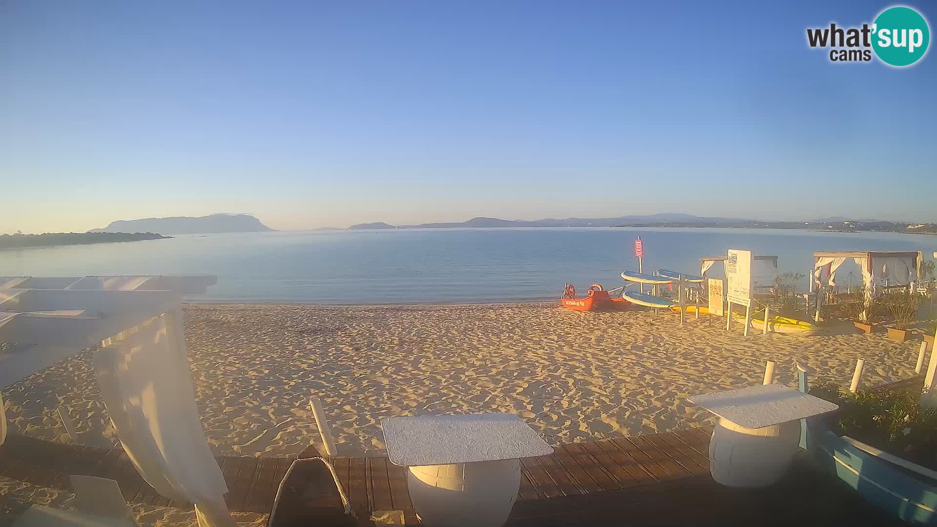 Web kamera Spiaggia Bianca – Golfo Aranci – Sardinija