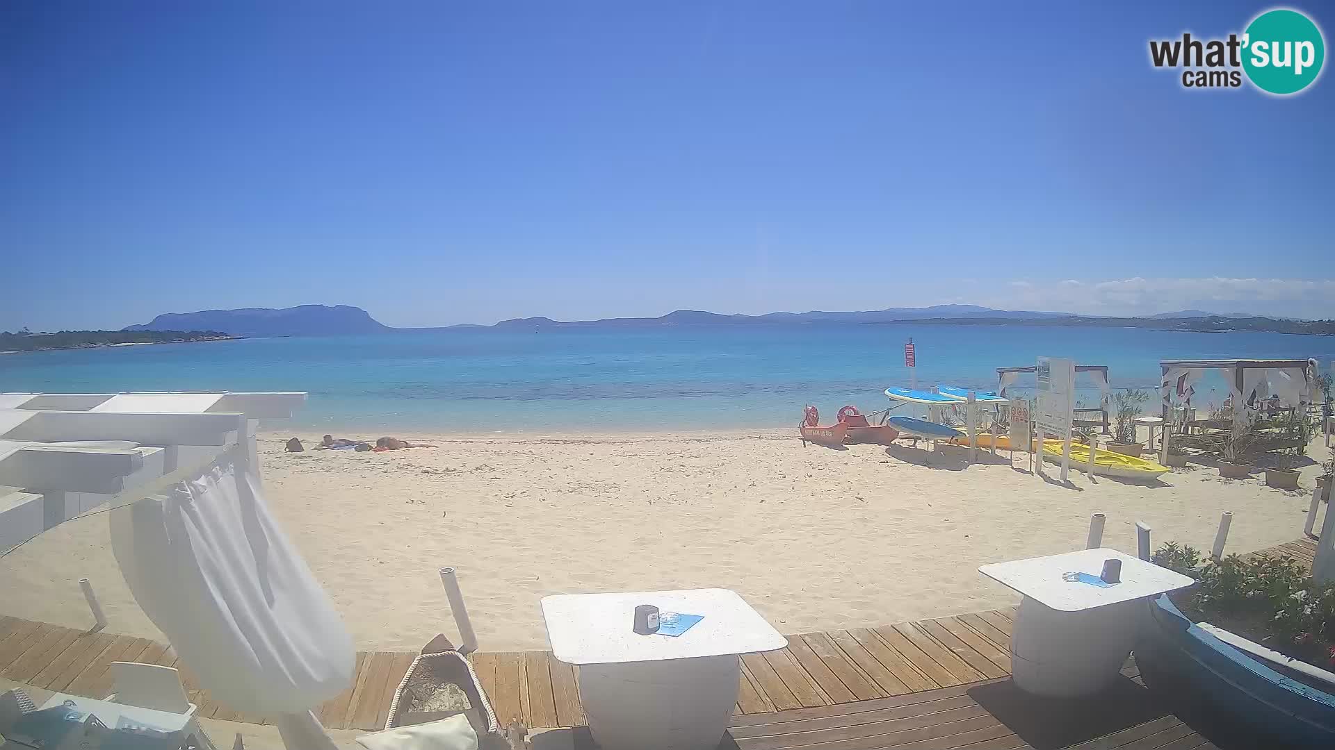 Spiaggia Bianca webcam – Golfo Aranci – Sardinia