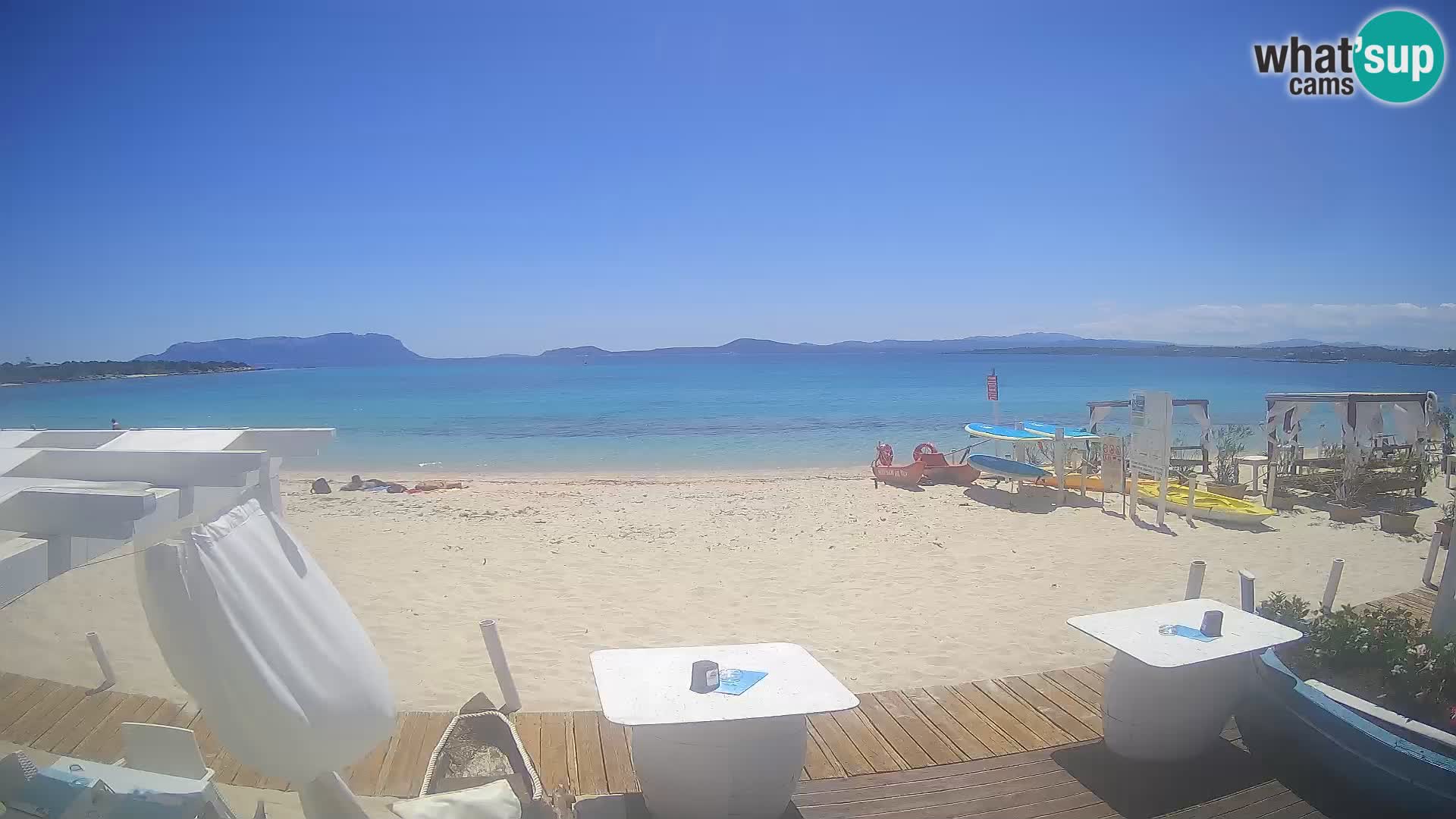 Spiaggia Bianca webcam – Golfo Aranci – Sardinia