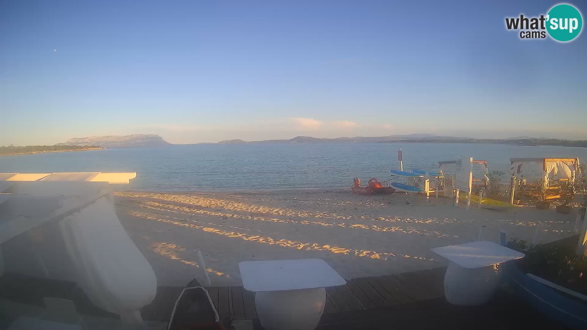 Spiaggia Bianca webcam – Golfo Aranci – Sardinia