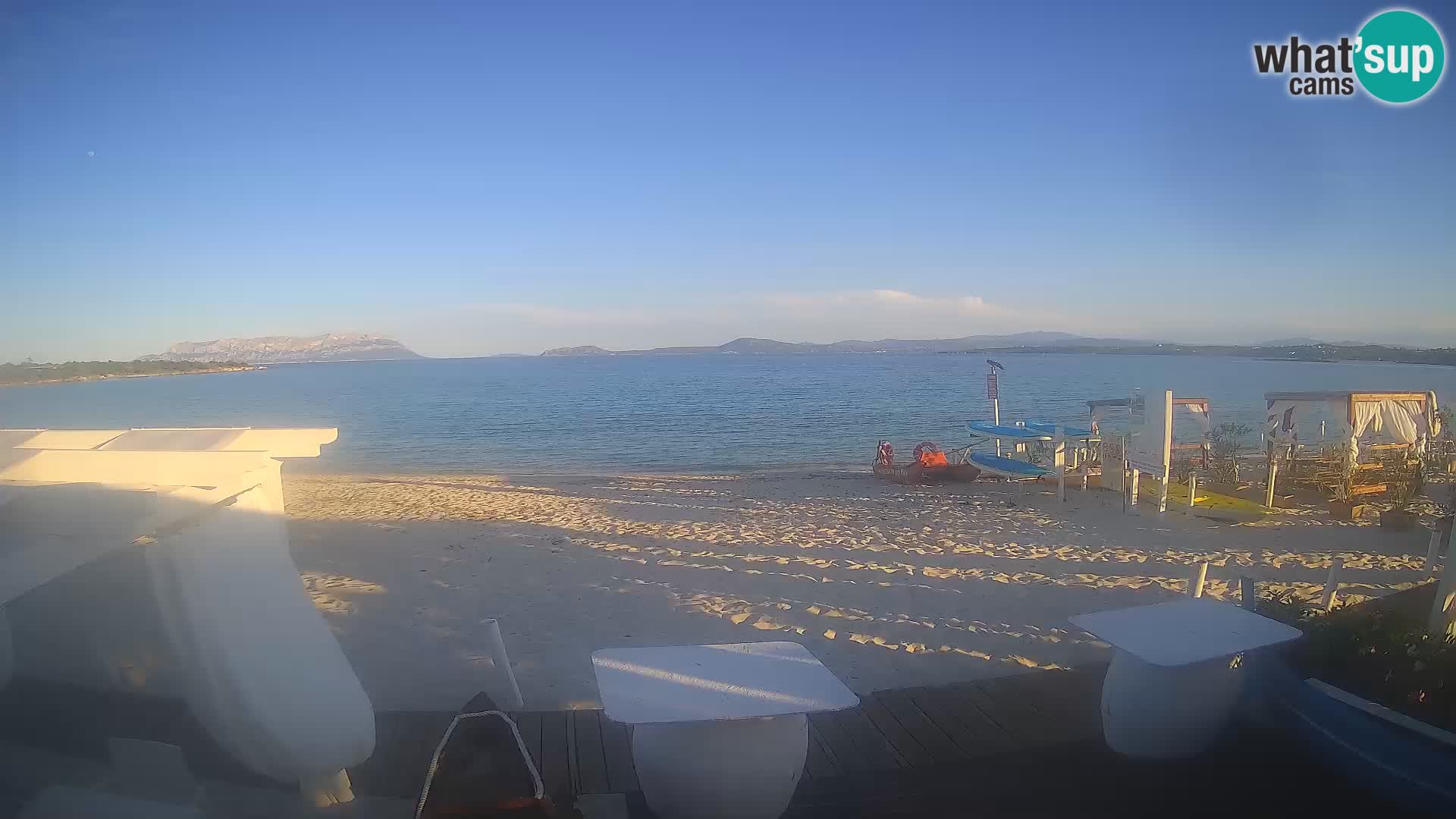 Spiaggia Bianca webcam – Golfo Aranci – Sardinia