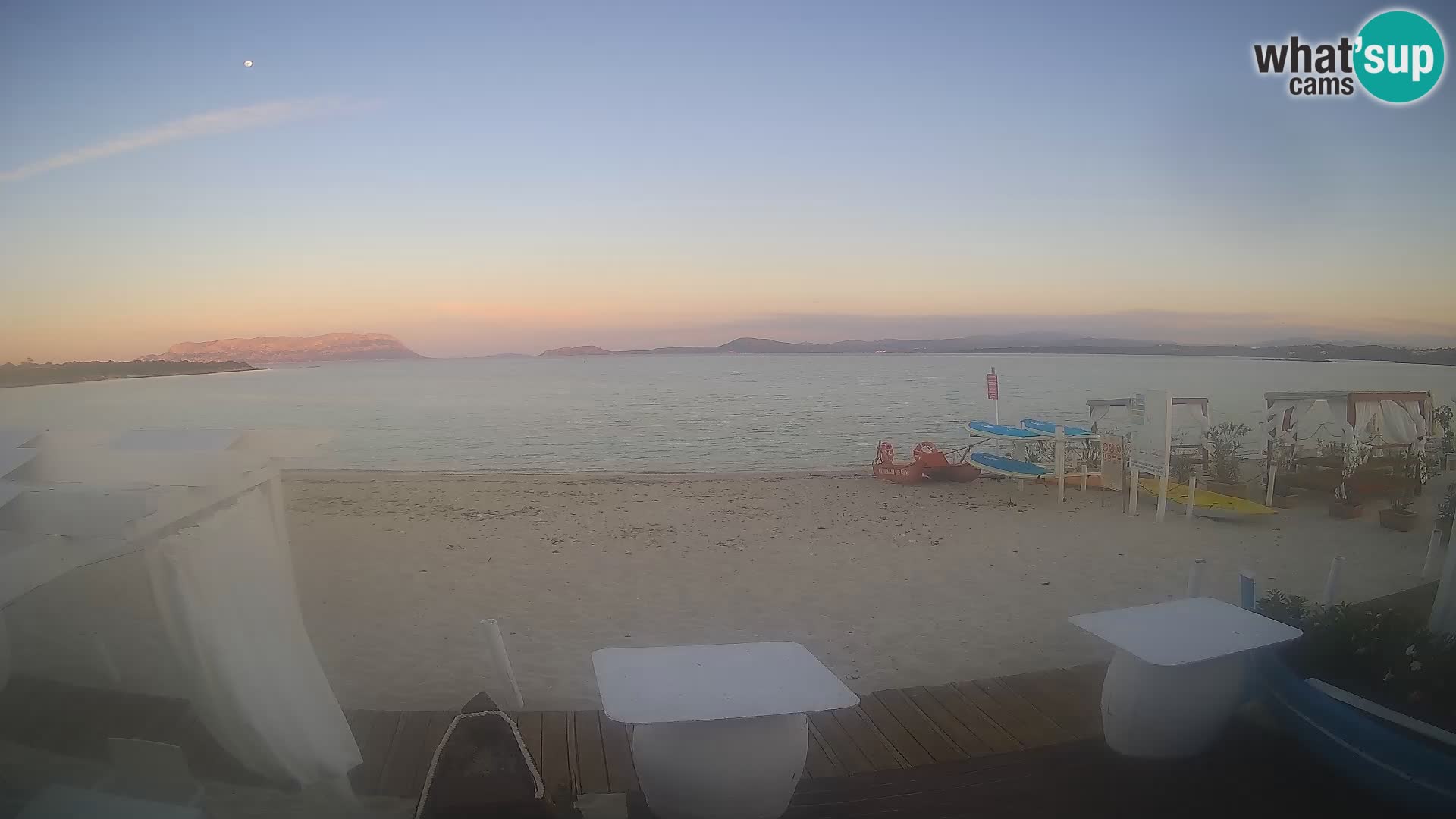 Spletana kamera Spiaggia Bianca – Golfo Aranci – Sardinija