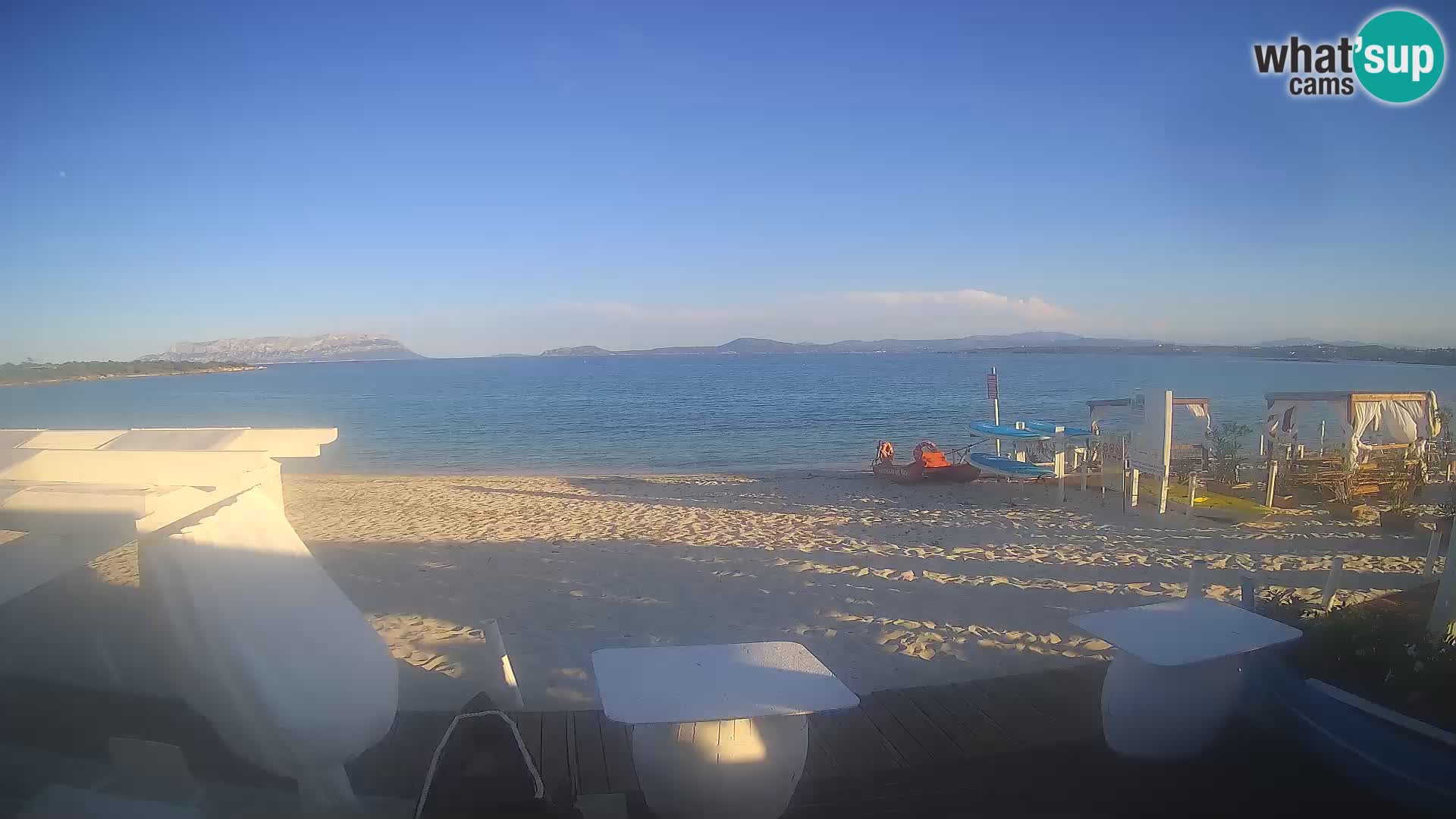 Spletana kamera Spiaggia Bianca – Golfo Aranci – Sardinija