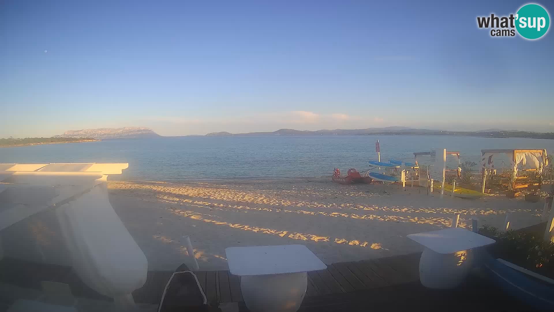 Spiaggia Bianca webcam – Golfo Aranci – Sardinia