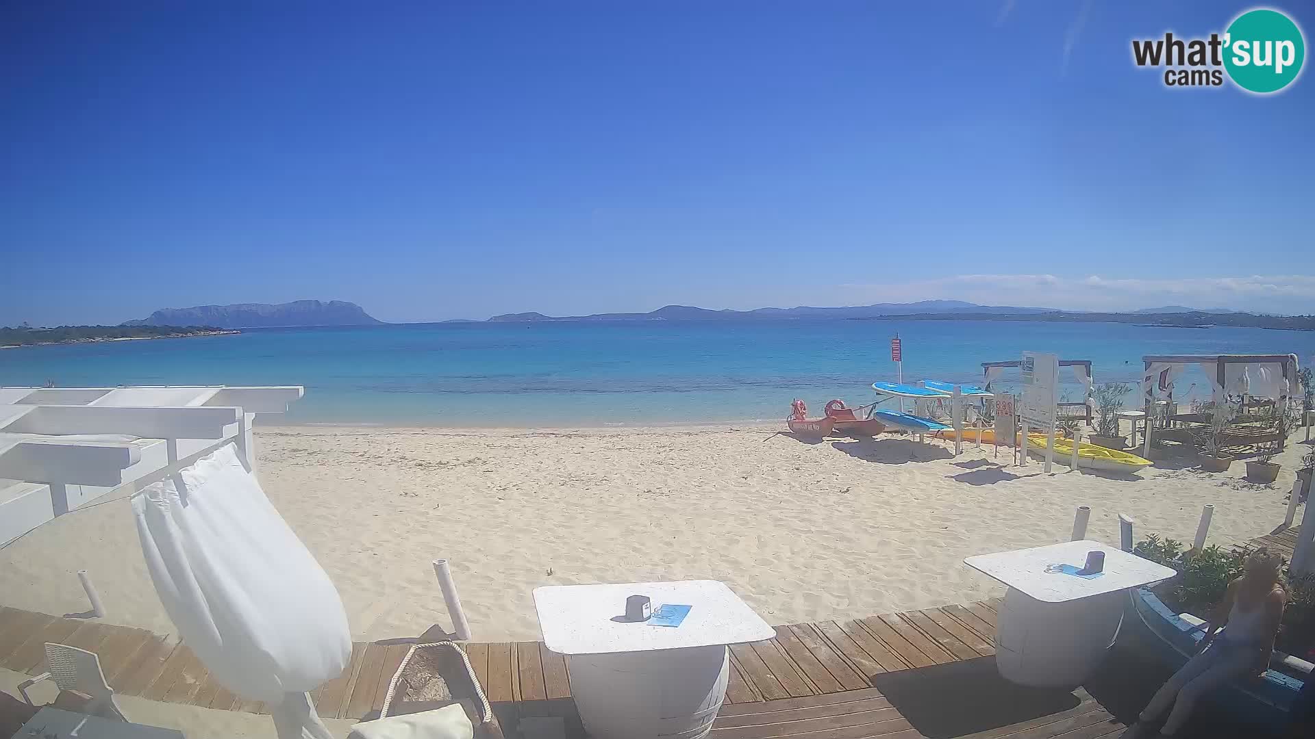 Spiaggia Bianca webcam – Golfo Aranci – Sardinia