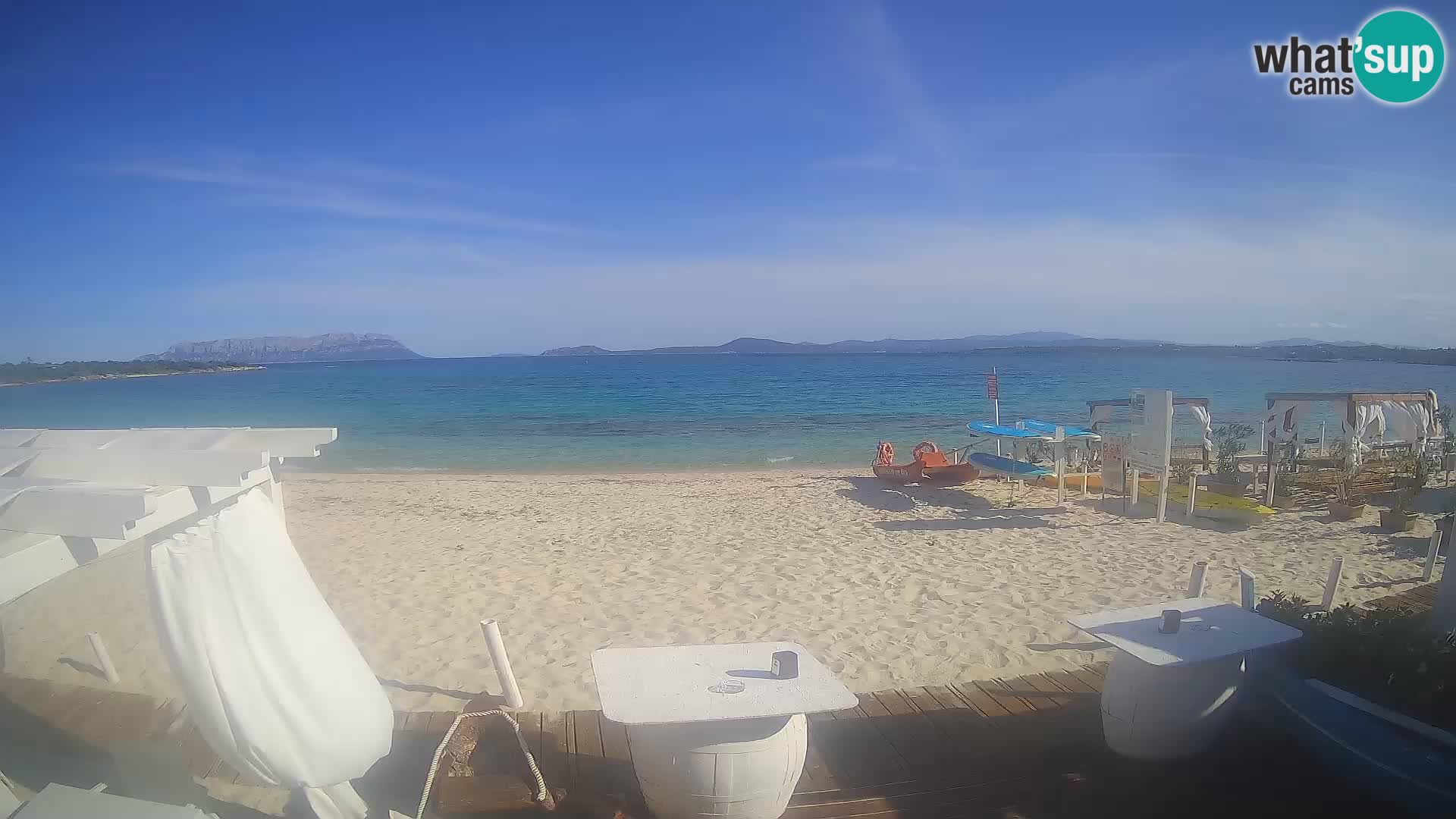 Spiaggia Bianca webcam – Golfo Aranci – Sardinia