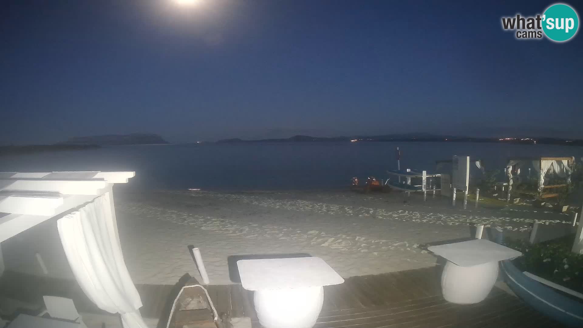 Spiaggia Bianca webcam – Golfo Aranci – Sardinia