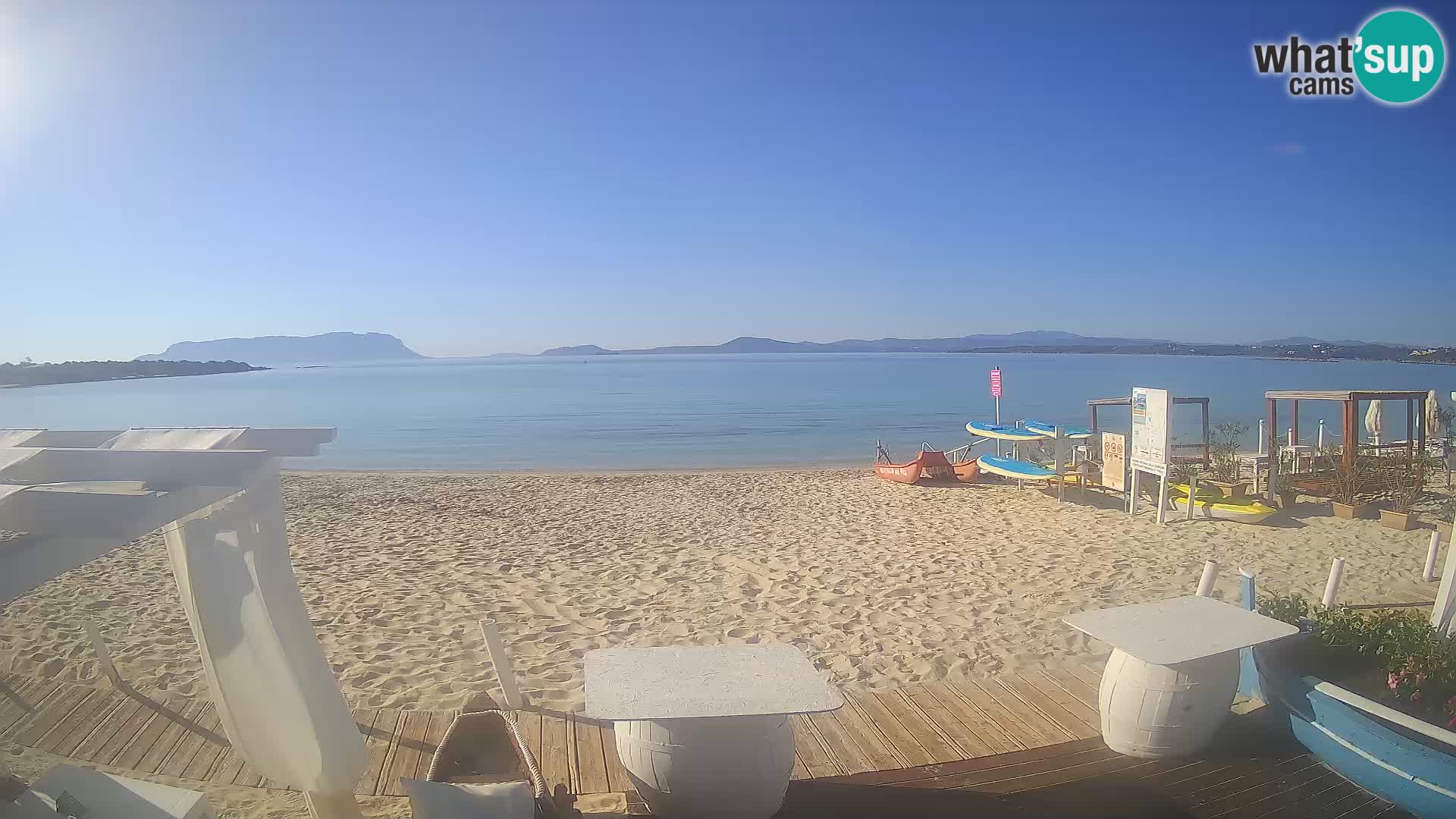 Web kamera Spiaggia Bianca – Golfo Aranci – Sardinija