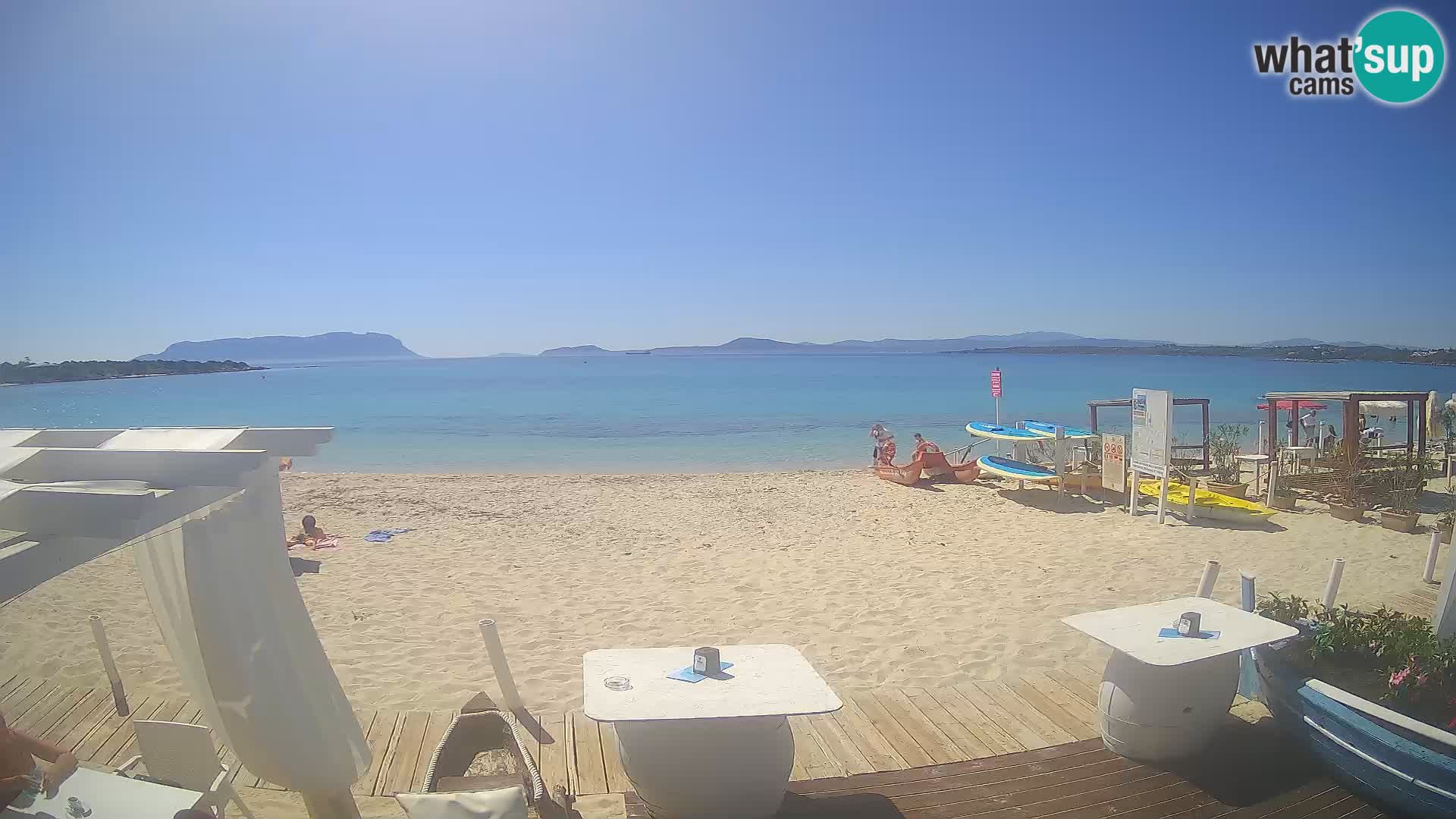 Spiaggia Bianca webcam – Golfo Aranci – Sardinia