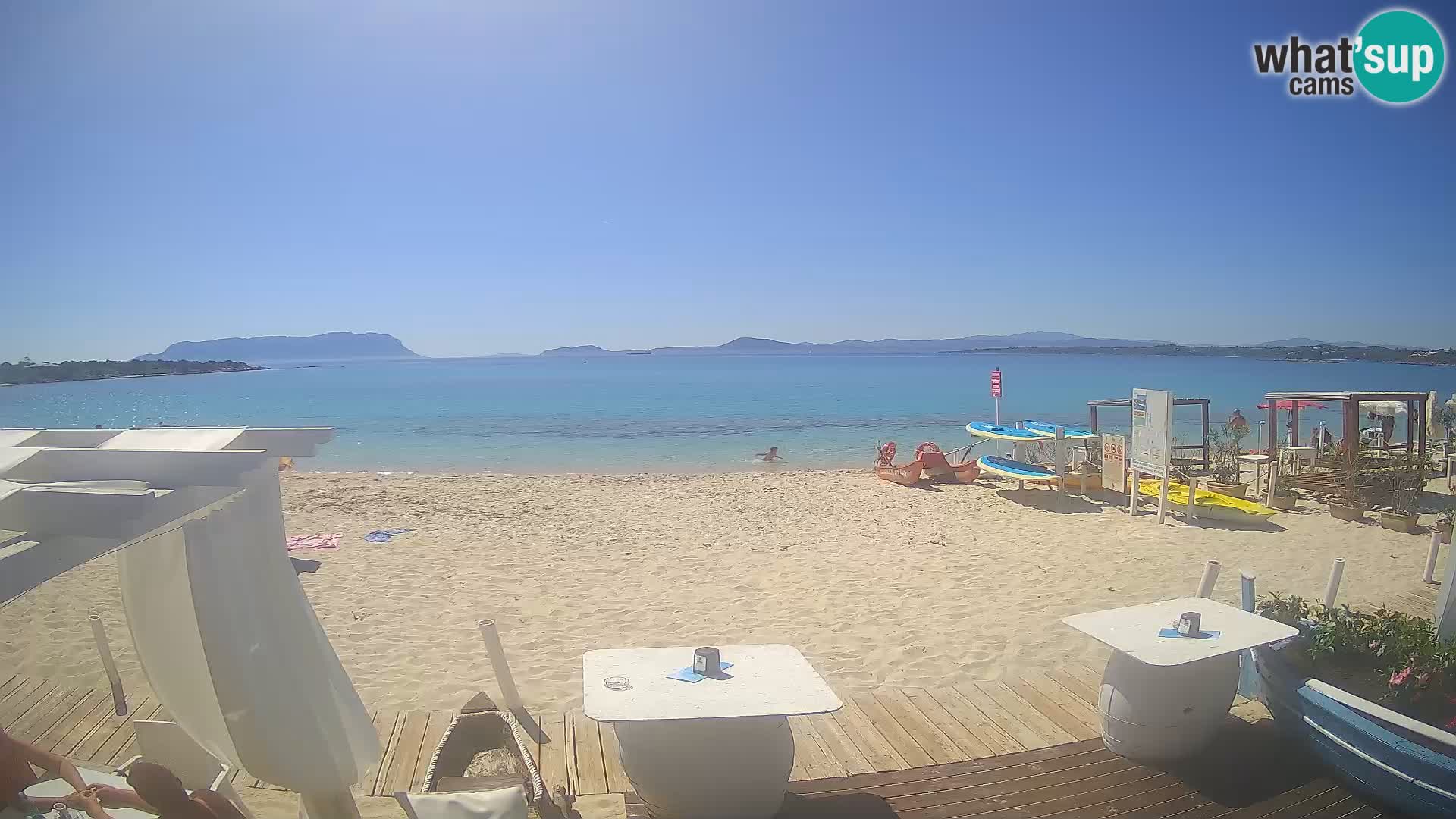 Spiaggia Bianca web cam – Golfo Aranci – Sardinien