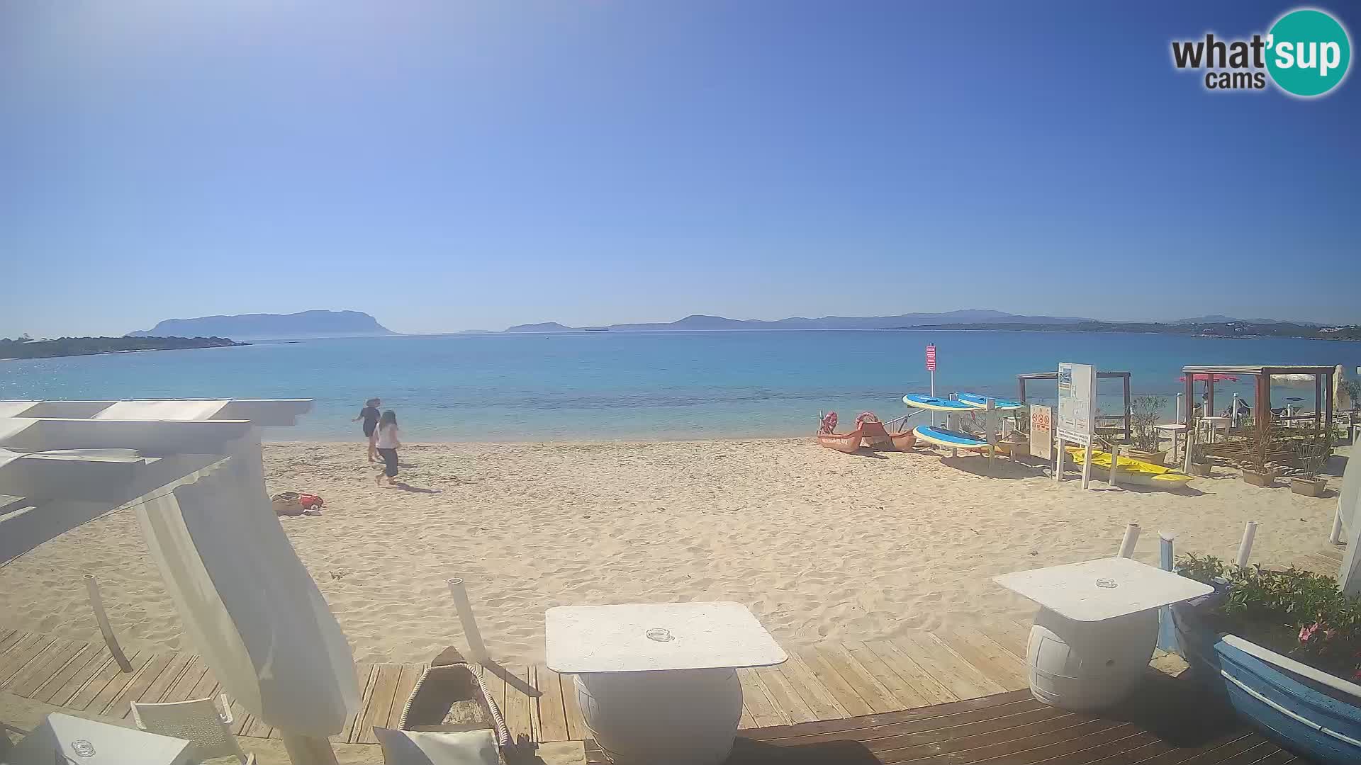 Spiaggia Bianca webcam – Golfo Aranci – Sardinia