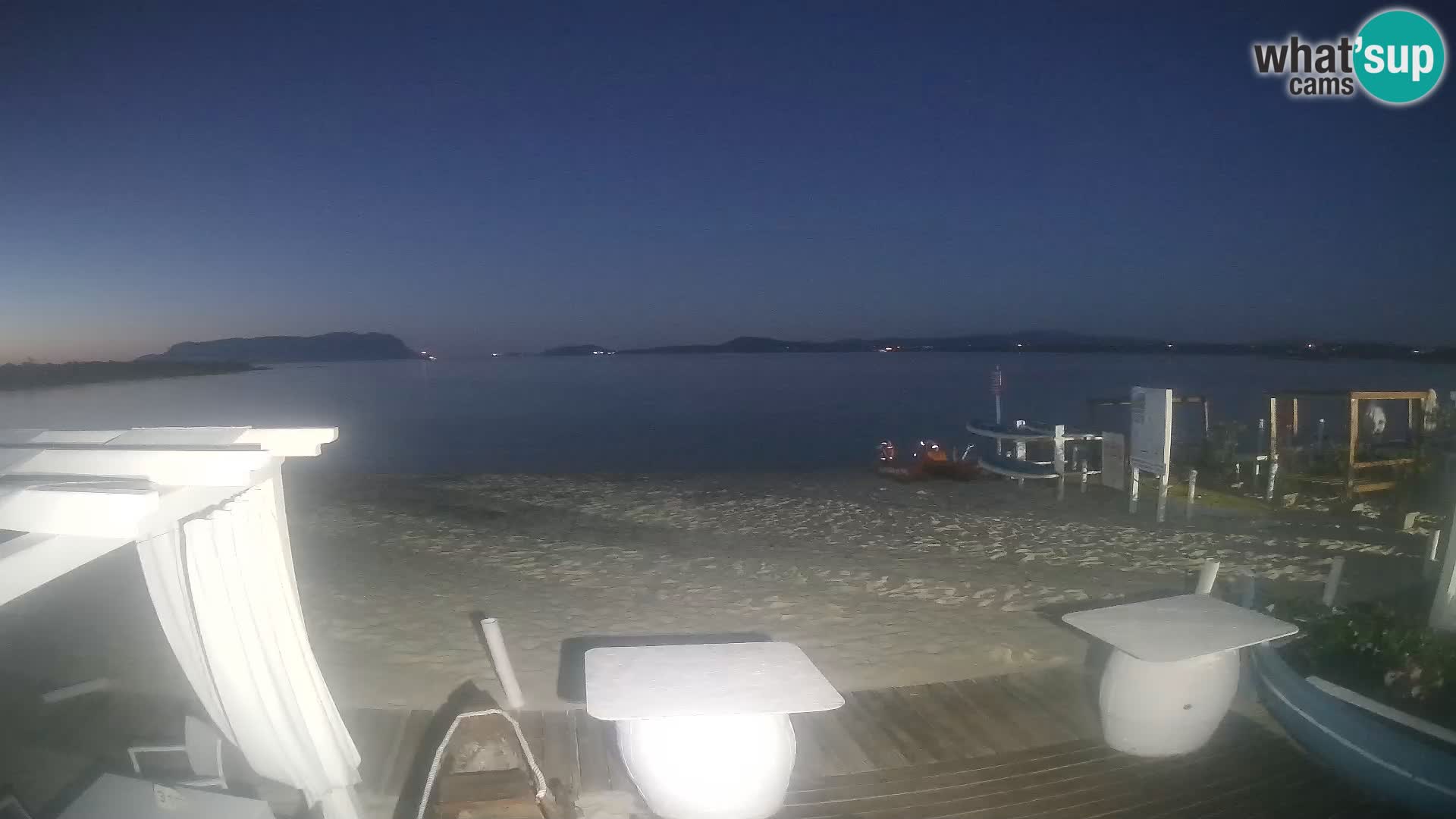 Spiaggia Bianca webcam – Golfo Aranci – Sardinia