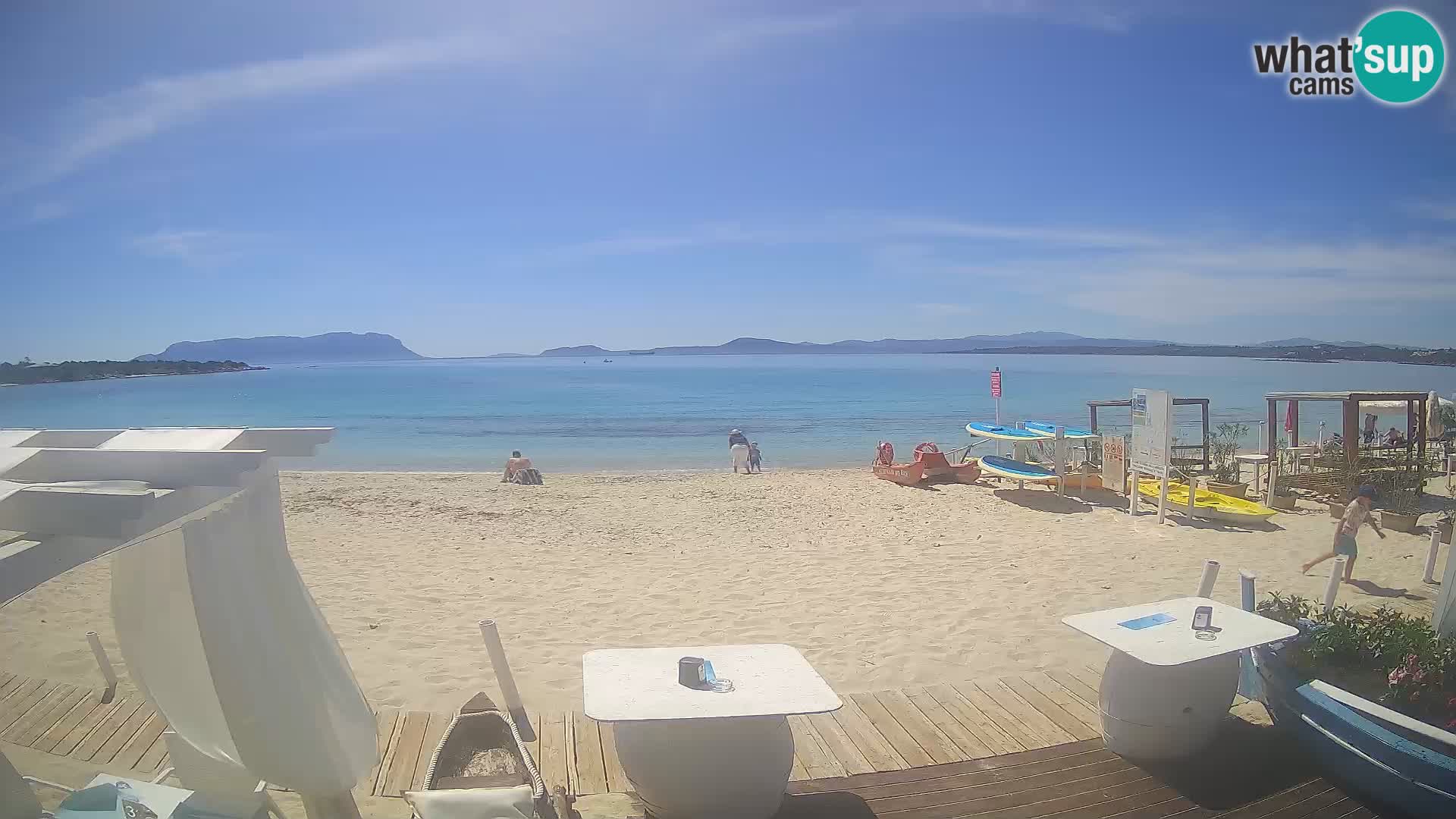 Spiaggia Bianca webcam – Golfo Aranci – Sardinia