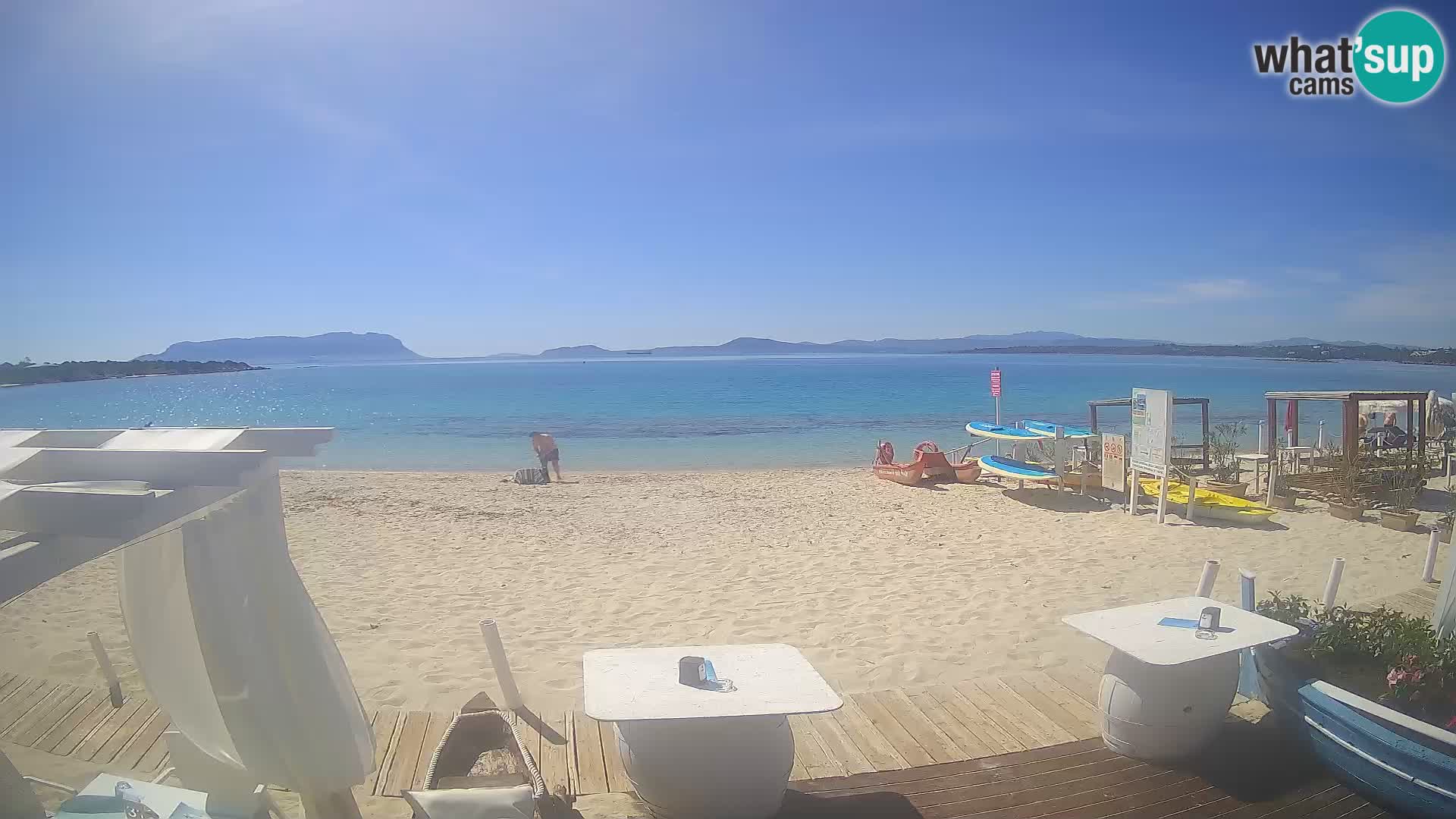 Spiaggia Bianca web cam – Golfo Aranci – Sardinien