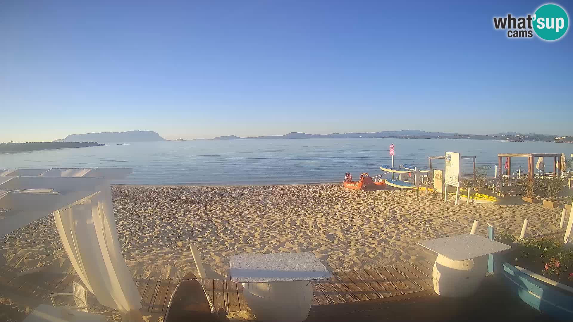 Spiaggia Bianca web cam – Golfo Aranci – Sardinien