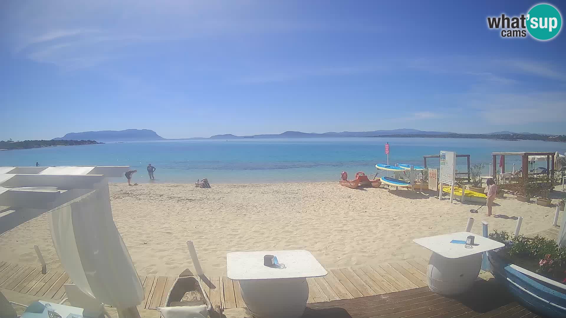 Spletana kamera Spiaggia Bianca – Golfo Aranci – Sardinija
