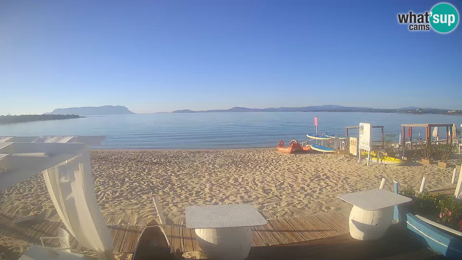 Spiaggia Bianca web cam – Golfo Aranci – Sardinien
