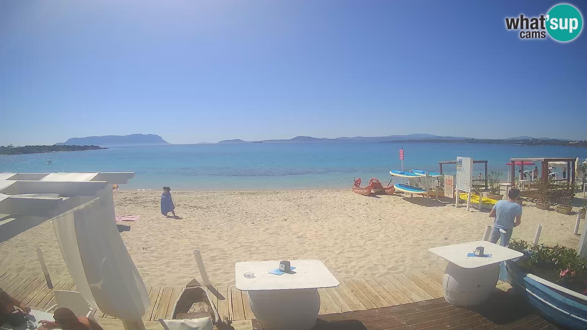 Spiaggia Bianca web cam – Golfo Aranci – Sardinien