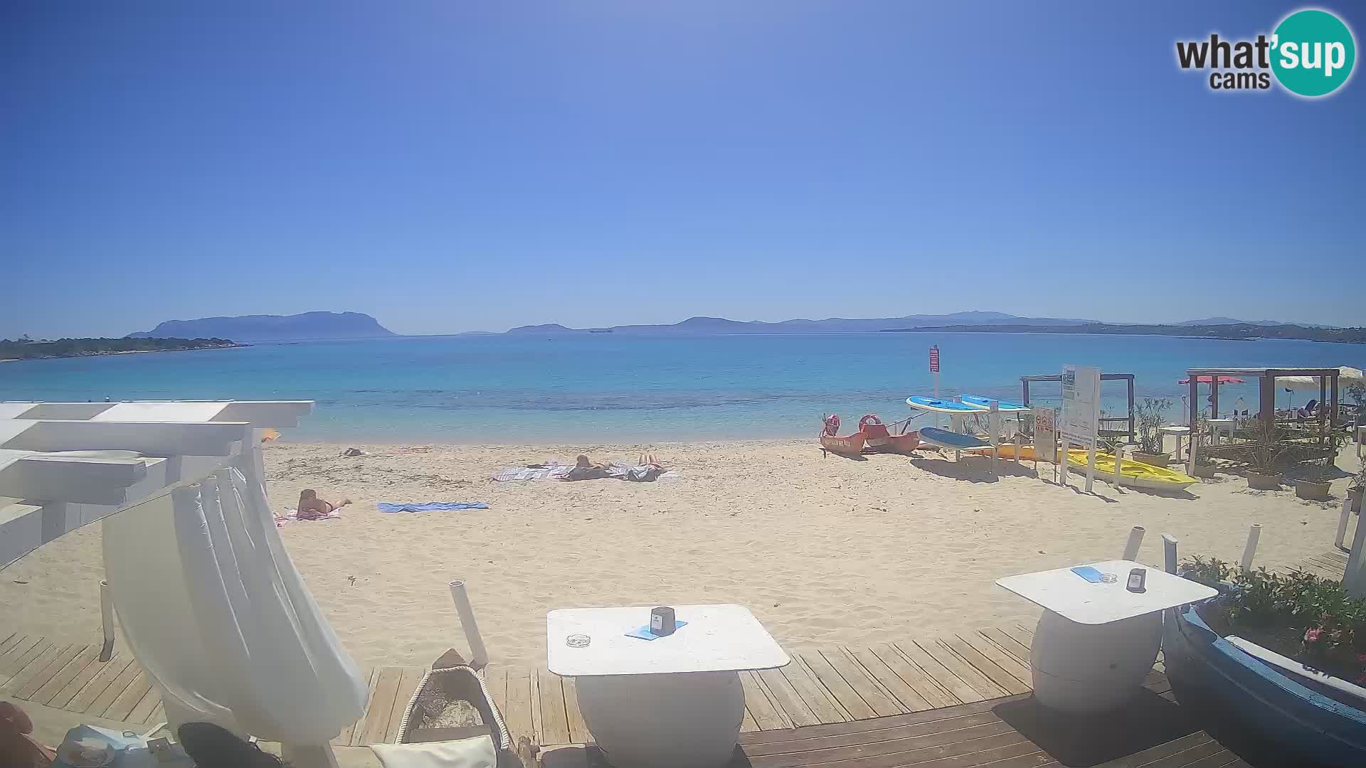 Web kamera Spiaggia Bianca – Golfo Aranci – Sardinija