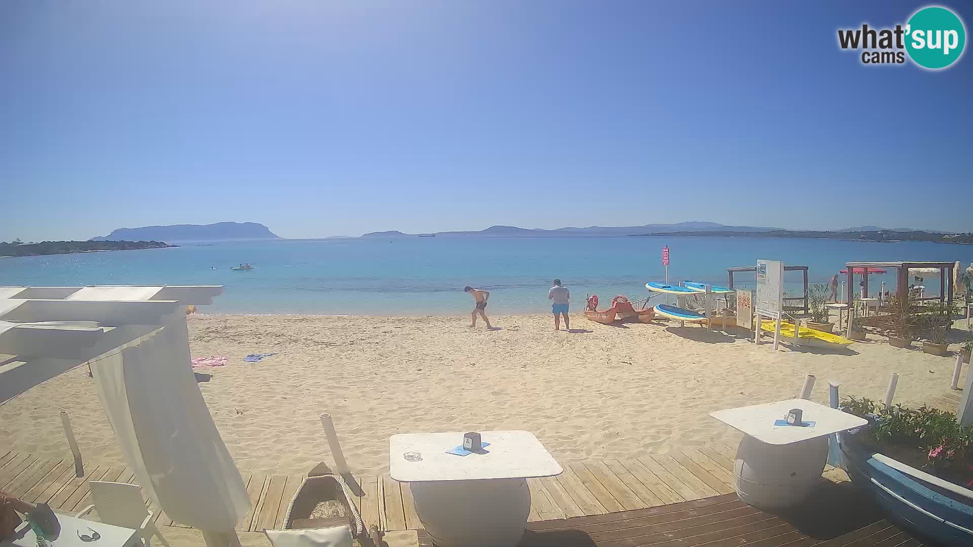 Web kamera Spiaggia Bianca – Golfo Aranci – Sardinija