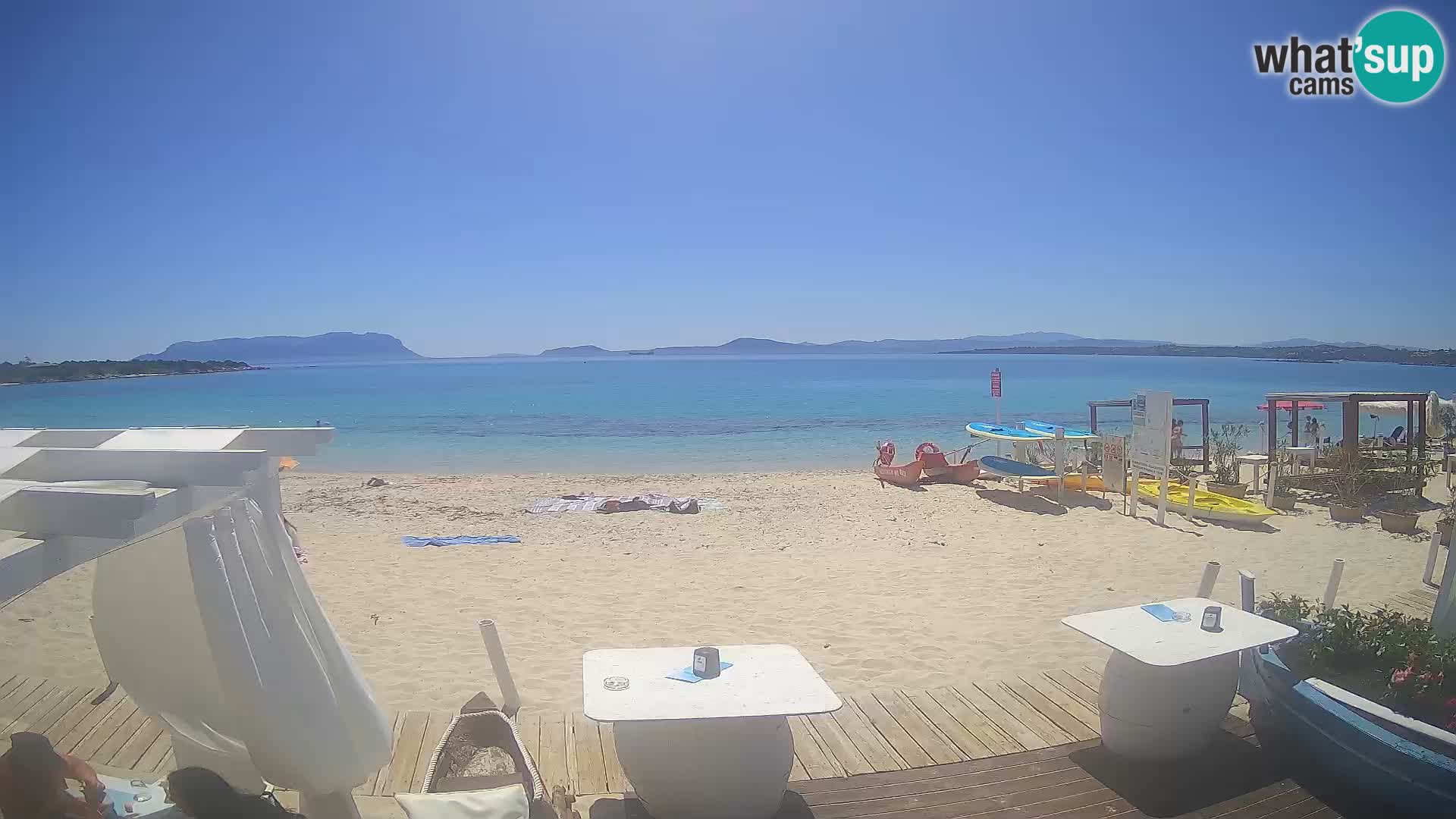 Spletana kamera Spiaggia Bianca – Golfo Aranci – Sardinija