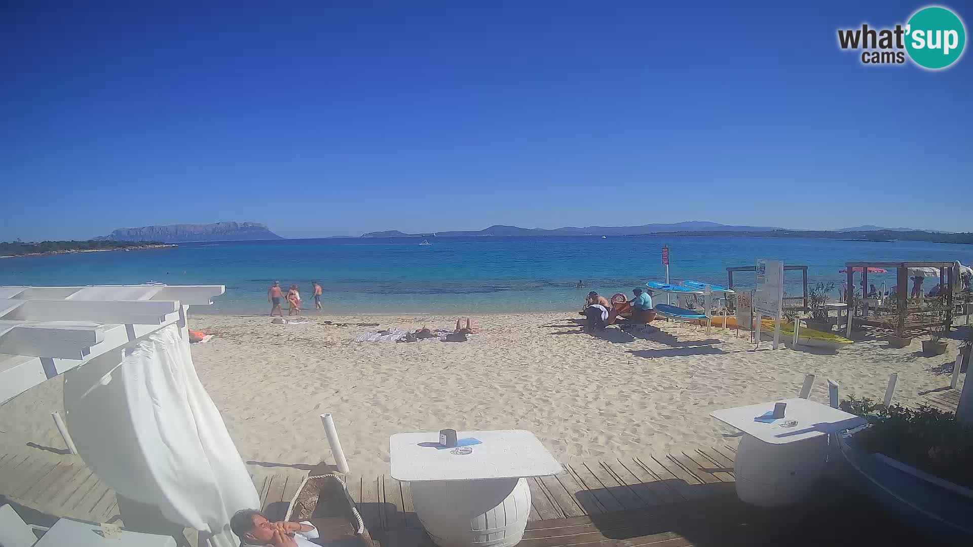 Spletana kamera Spiaggia Bianca – Golfo Aranci – Sardinija