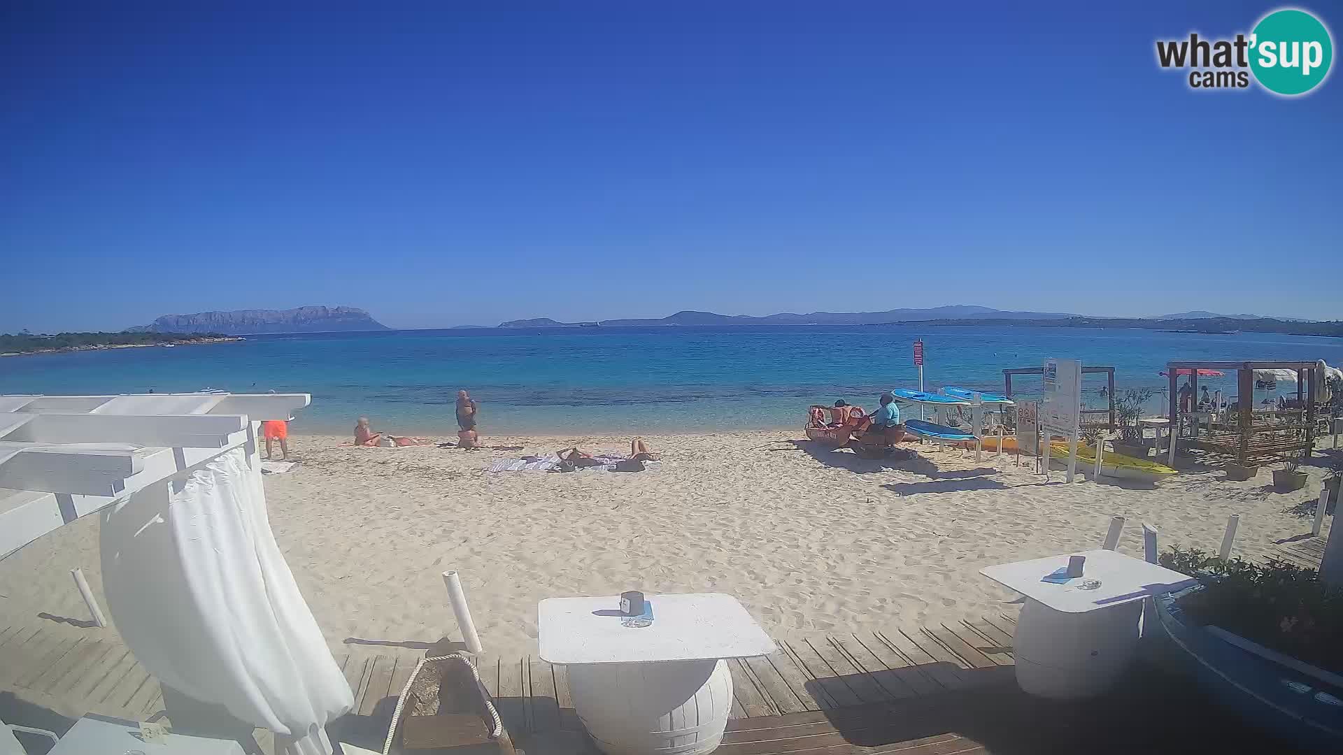 Spiaggia Bianca web cam – Golfo Aranci – Sardinien