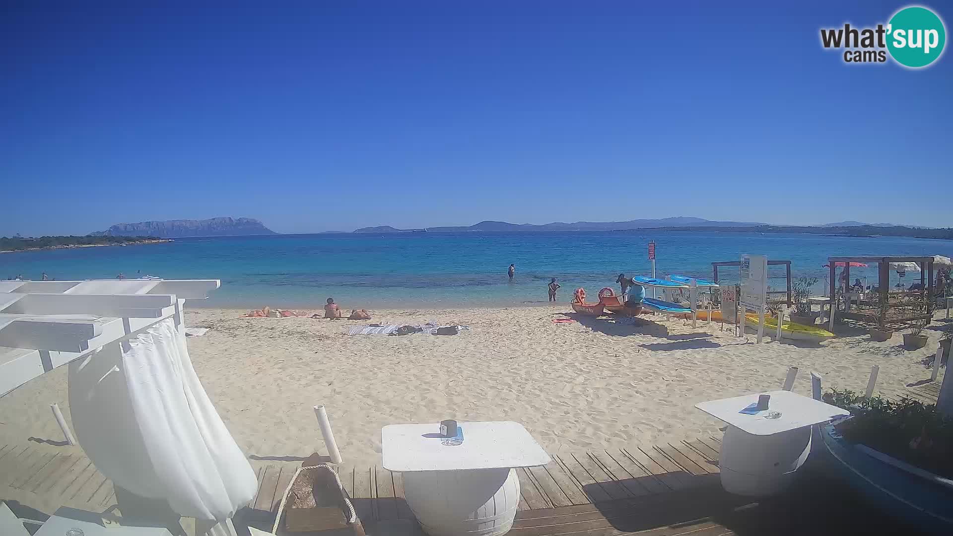 Spletana kamera Spiaggia Bianca – Golfo Aranci – Sardinija