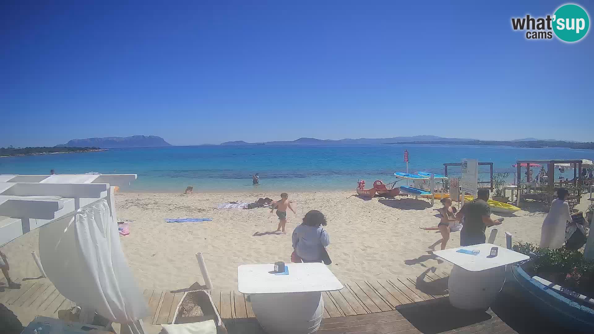 Spletana kamera Spiaggia Bianca – Golfo Aranci – Sardinija