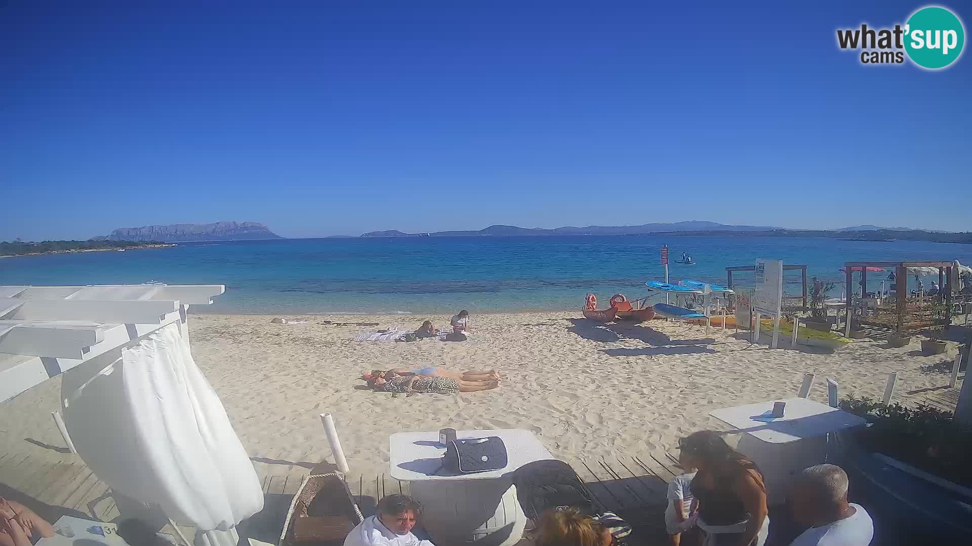 Spletana kamera Spiaggia Bianca – Golfo Aranci – Sardinija