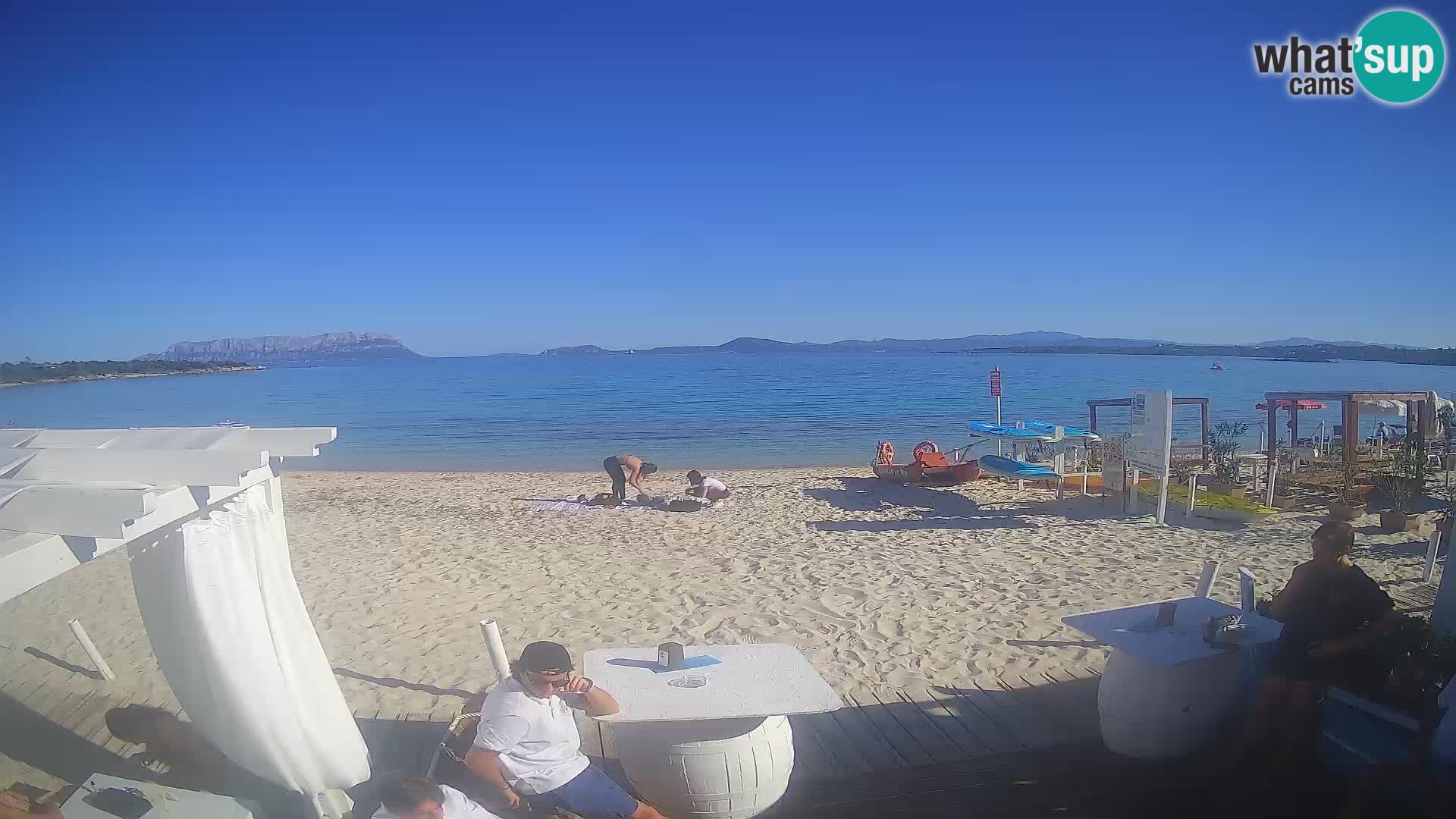 Spiaggia Bianca webcam – Golfo Aranci – Sardinia