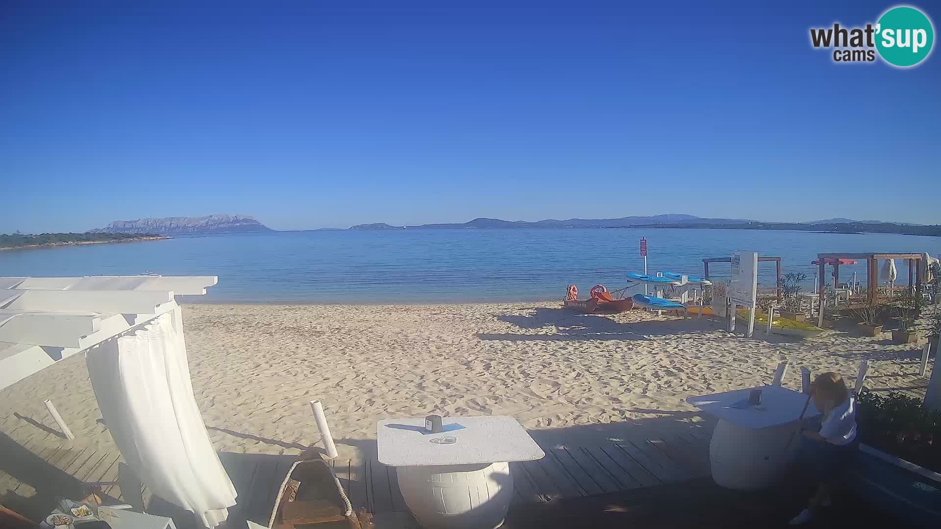 Spiaggia Bianca webcam – Golfo Aranci – Sardinia