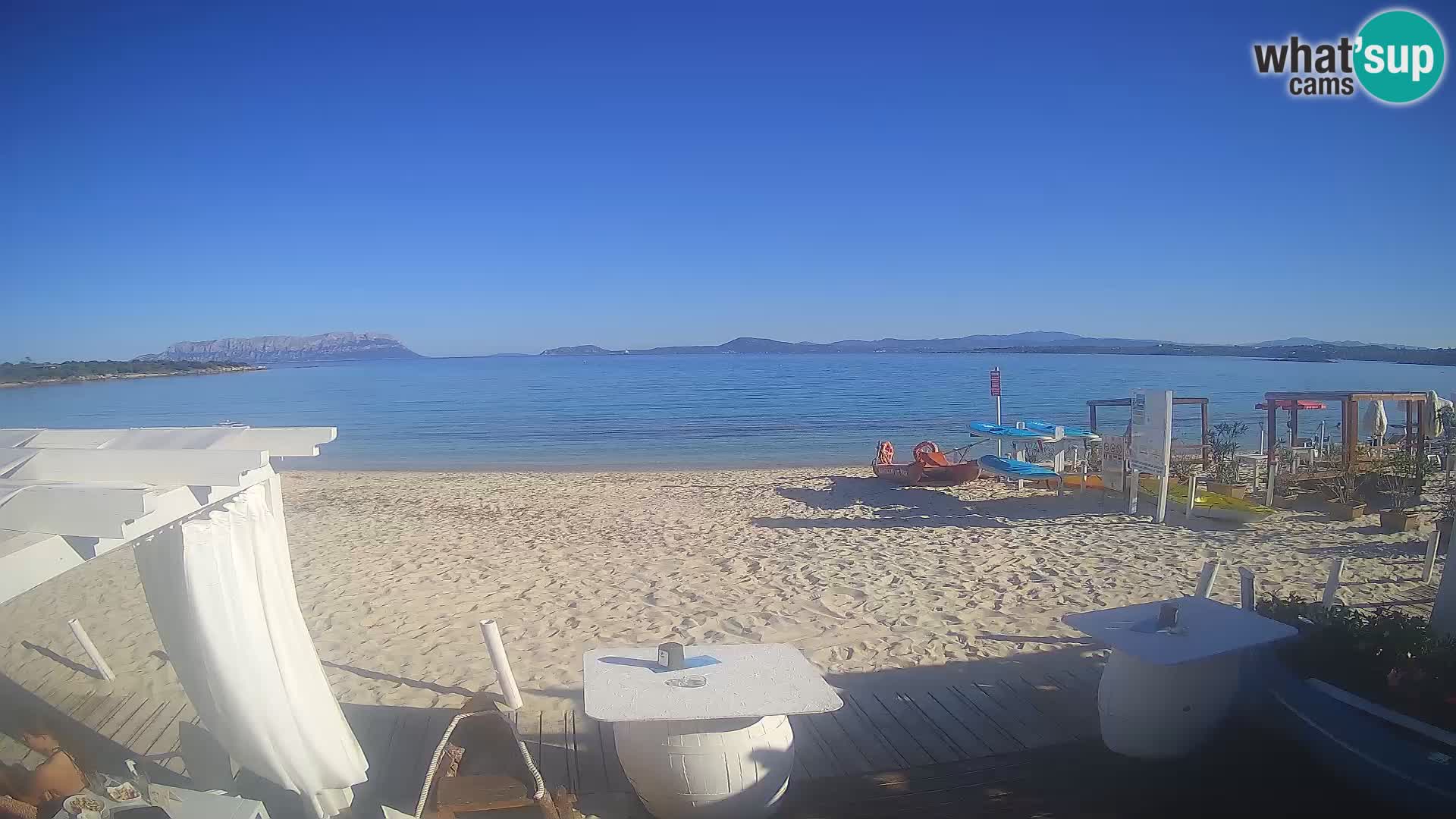 Spletana kamera Spiaggia Bianca – Golfo Aranci – Sardinija