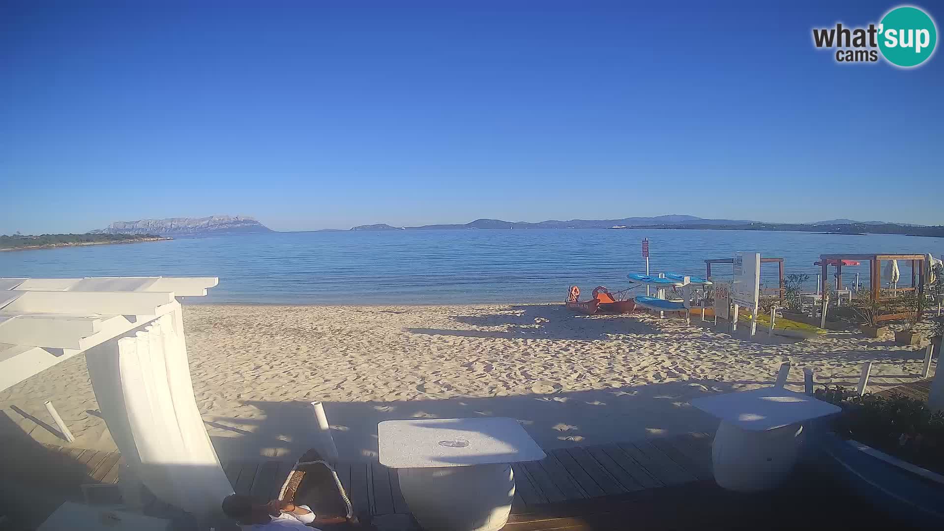 Spiaggia Bianca webcam – Golfo Aranci – Sardinia