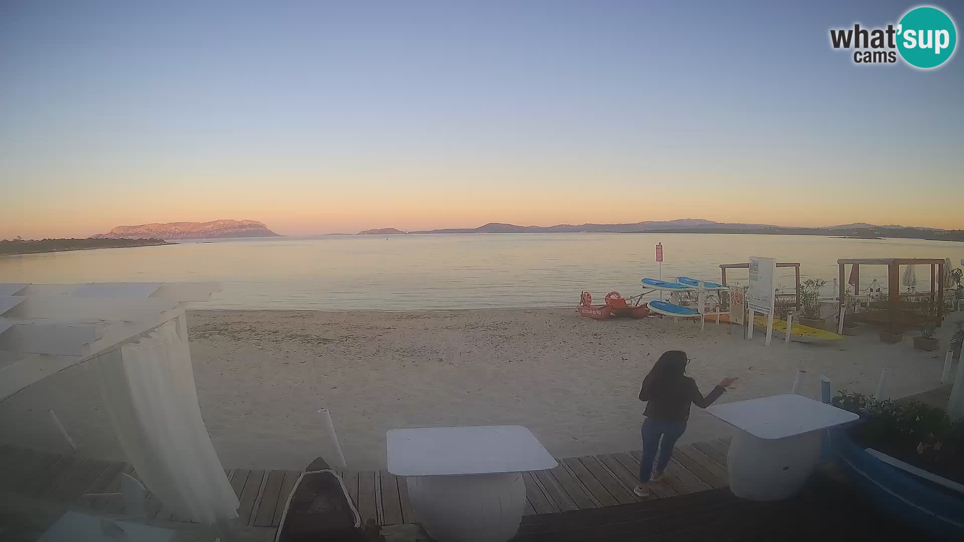 Spletana kamera Spiaggia Bianca – Golfo Aranci – Sardinija
