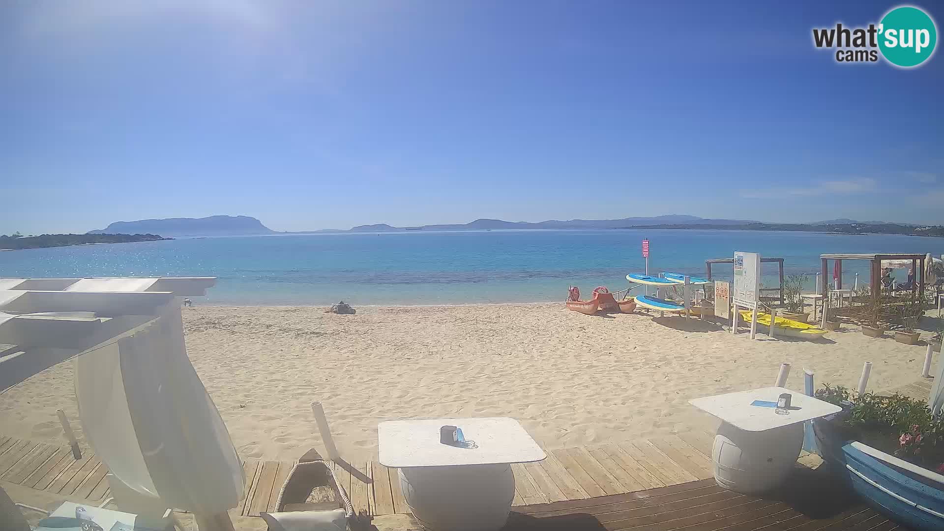 Spiaggia Bianca web cam – Golfo Aranci – Sardinien