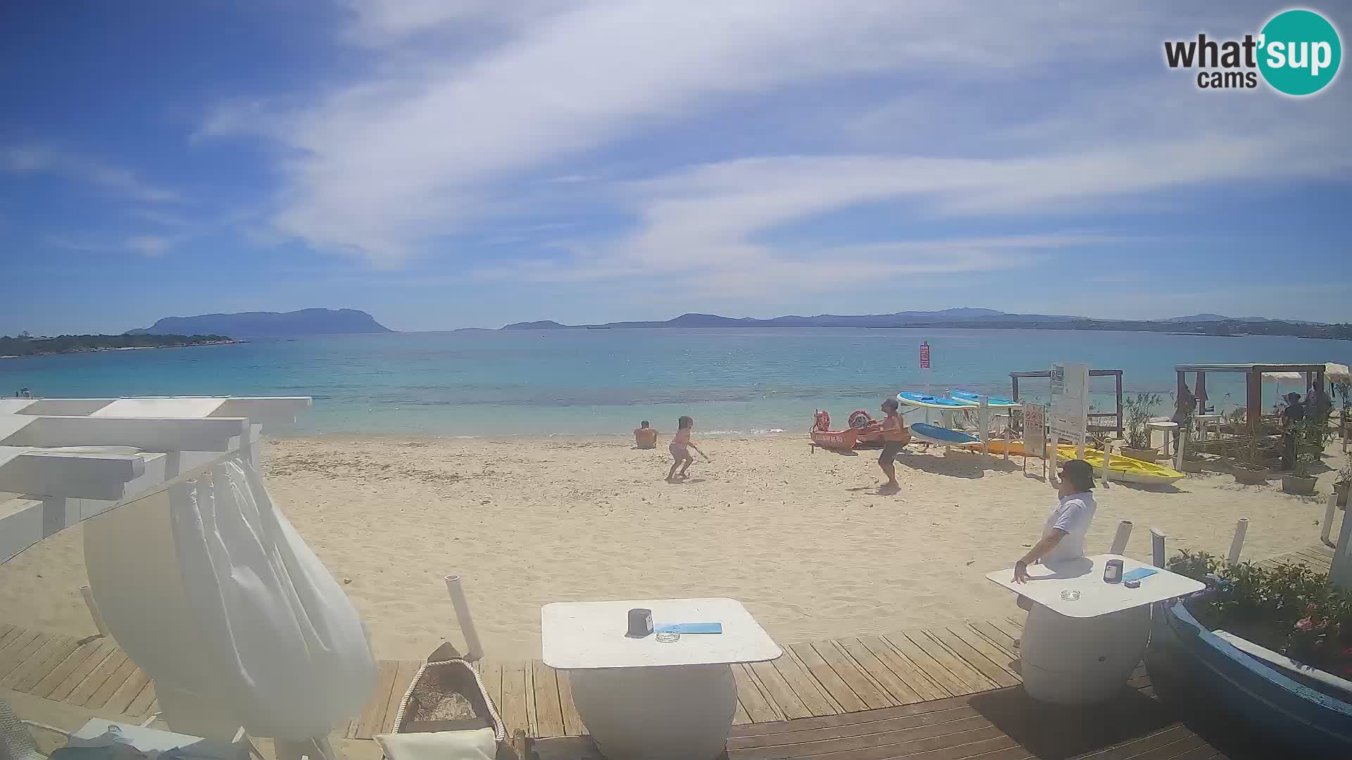 Spiaggia Bianca webcam – Golfo Aranci – Sardinia