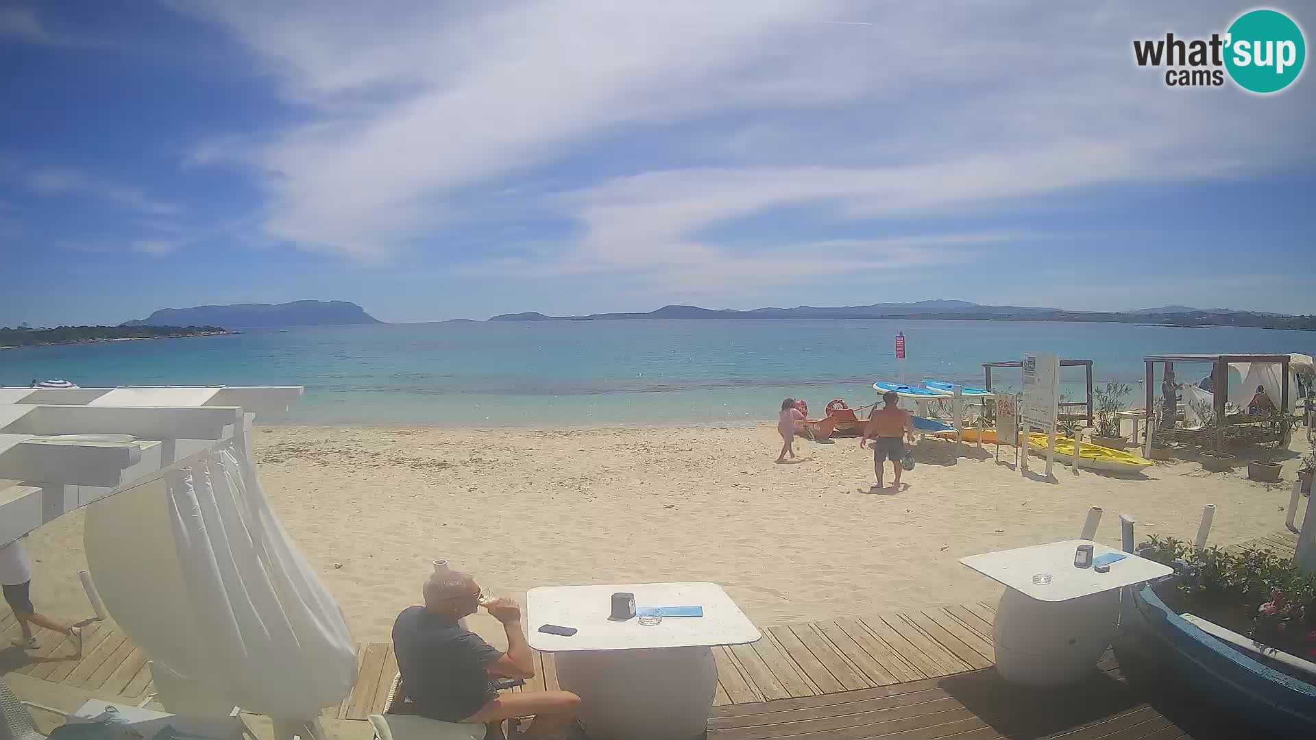 Spiaggia Bianca webcam – Golfo Aranci – Sardinia