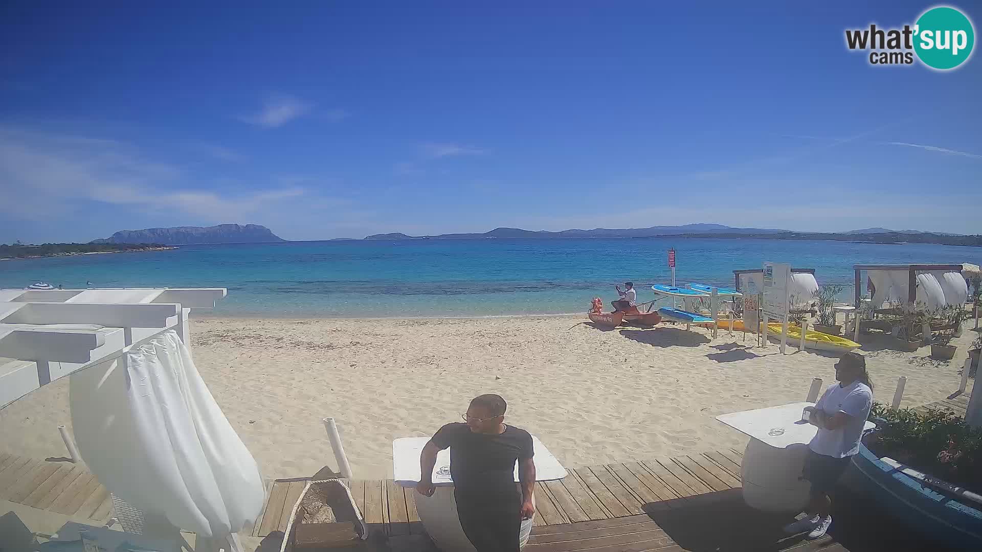 Spiaggia Bianca web cam – Golfo Aranci – Sardinien