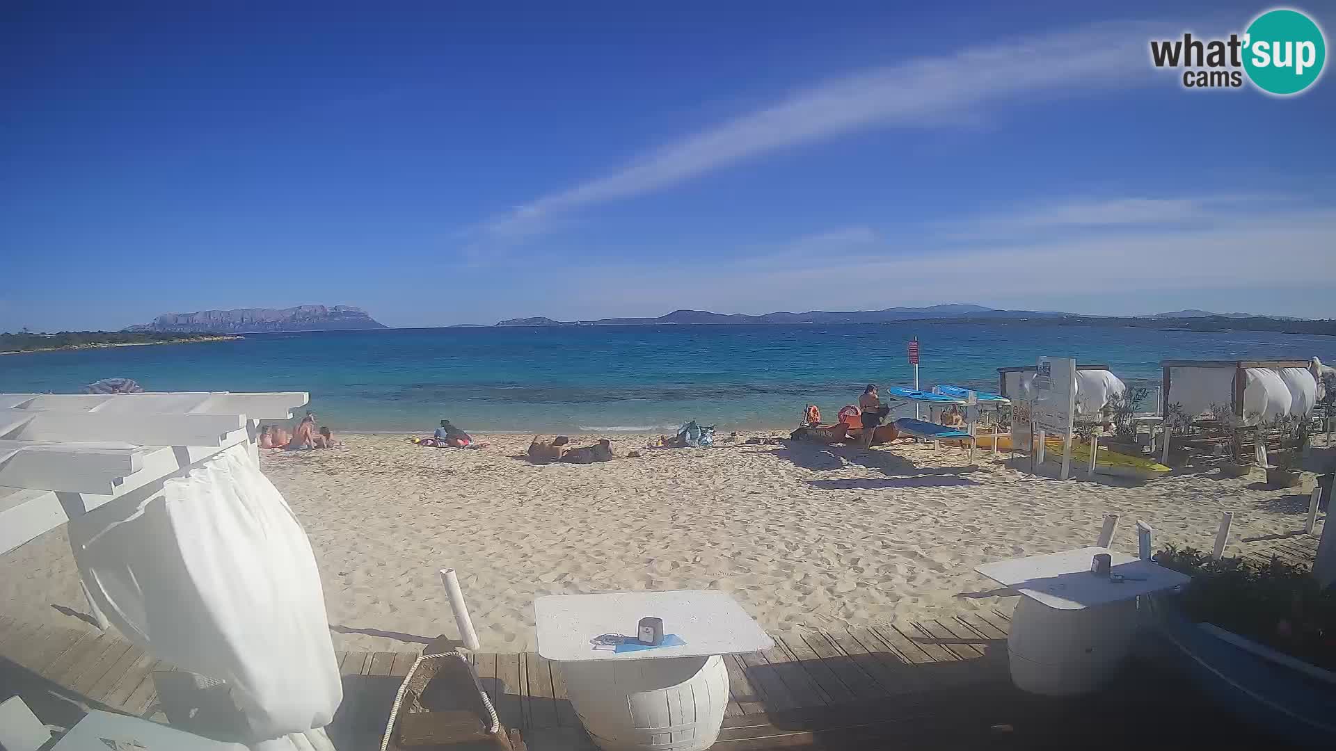 Spiaggia Bianca webcam – Golfo Aranci – Sardinia
