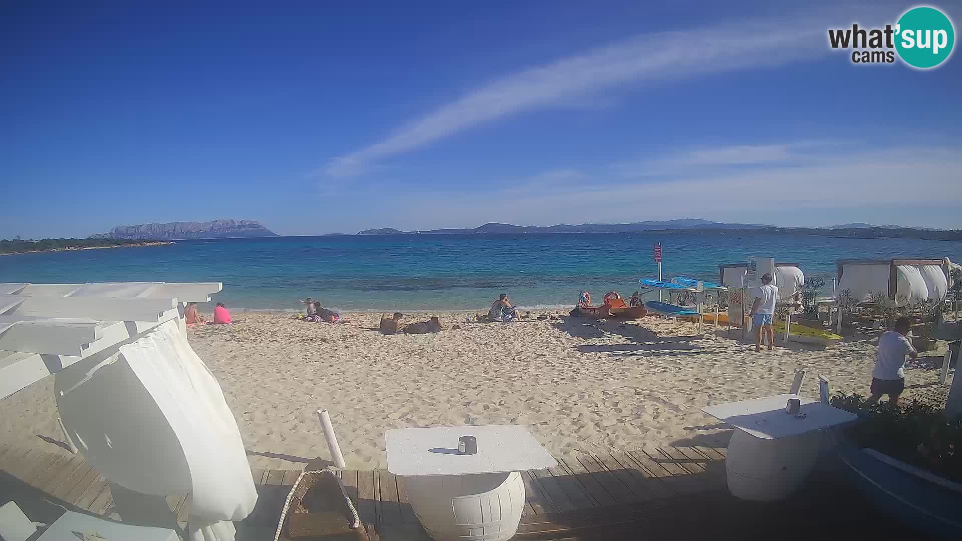 Spiaggia Bianca webcam – Golfo Aranci – Sardinia